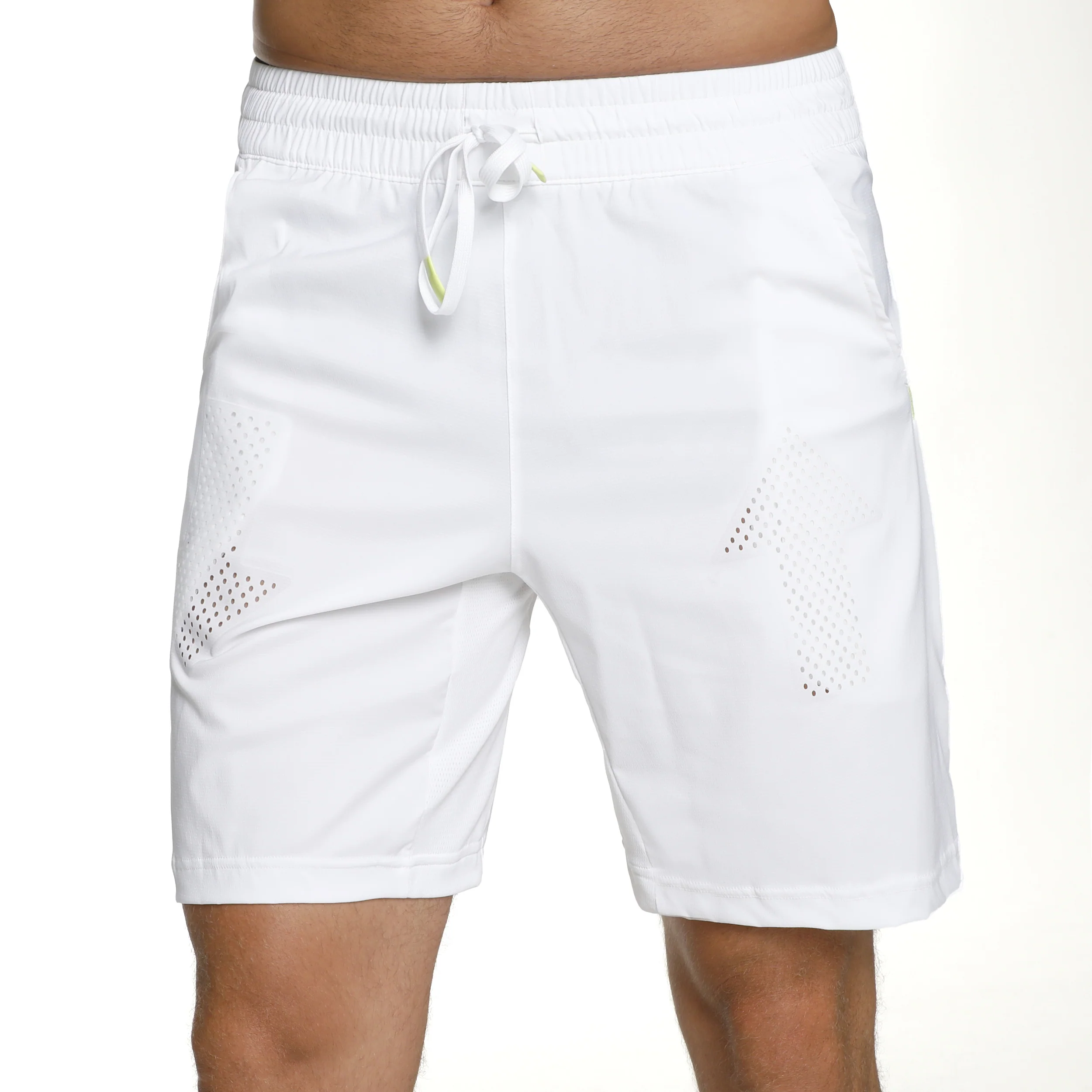 Paris Ergo Shorts Herren-Weiß,Grau - Image 6