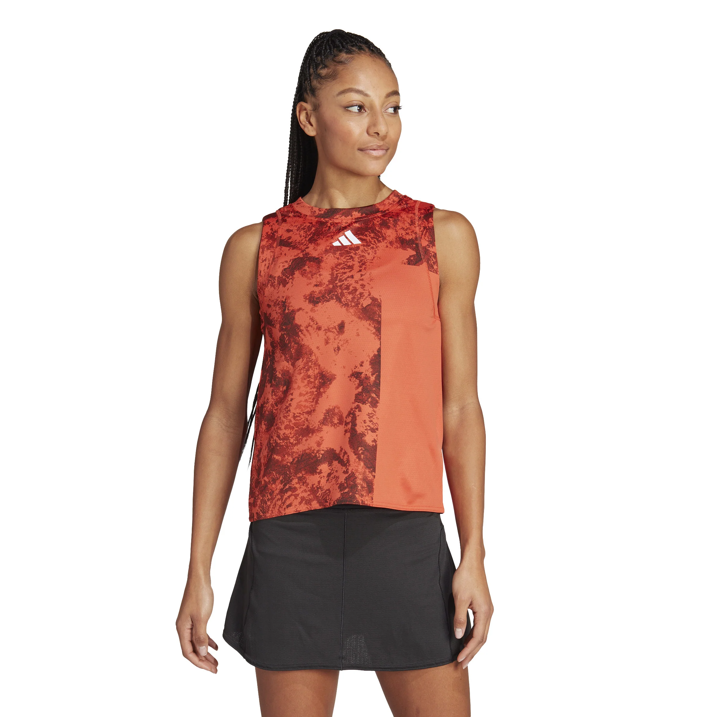 Paris MA Tank-Top Damen-Orange,Rot - Image 2