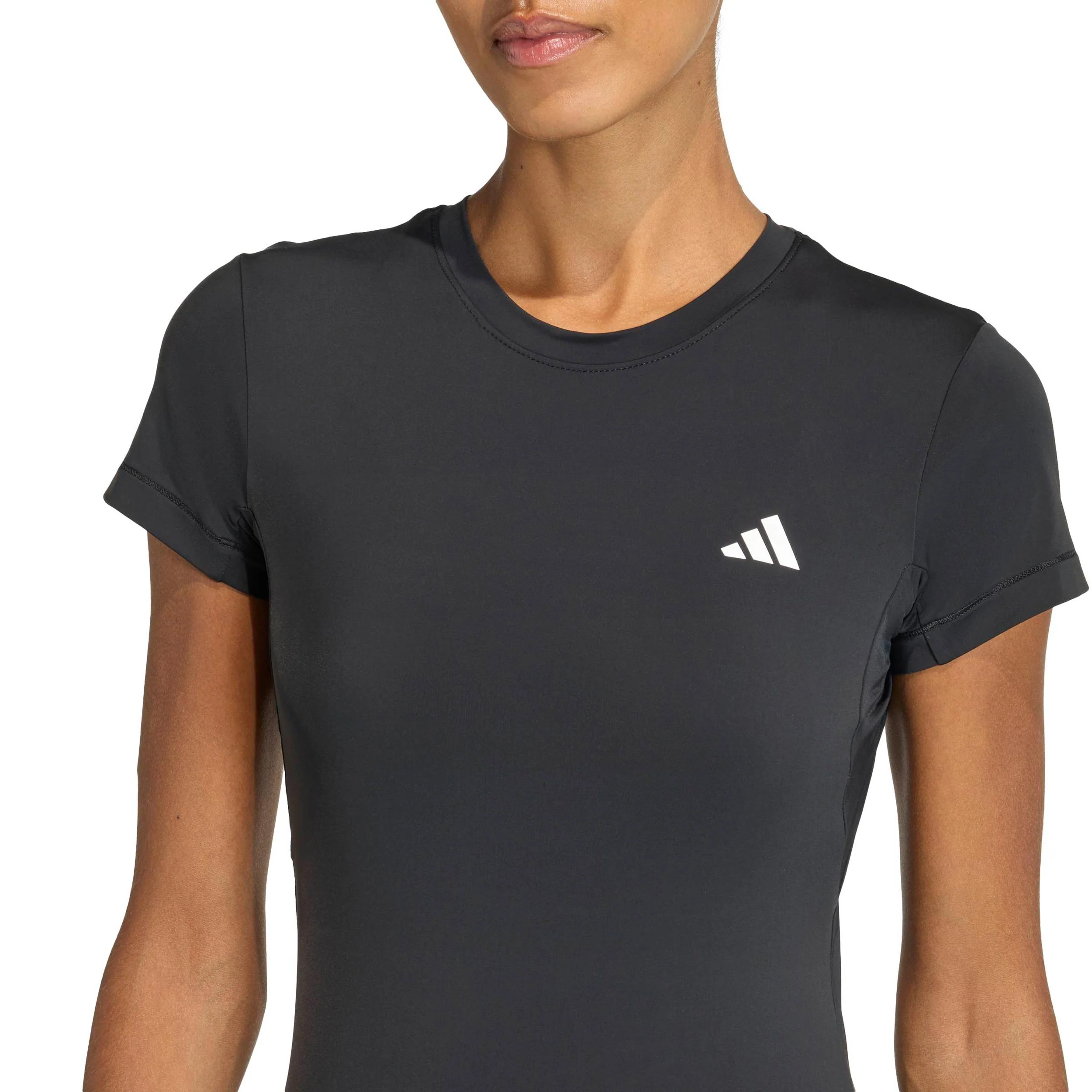 Power Essentials T-Shirt Damen-schwarz - Image 6