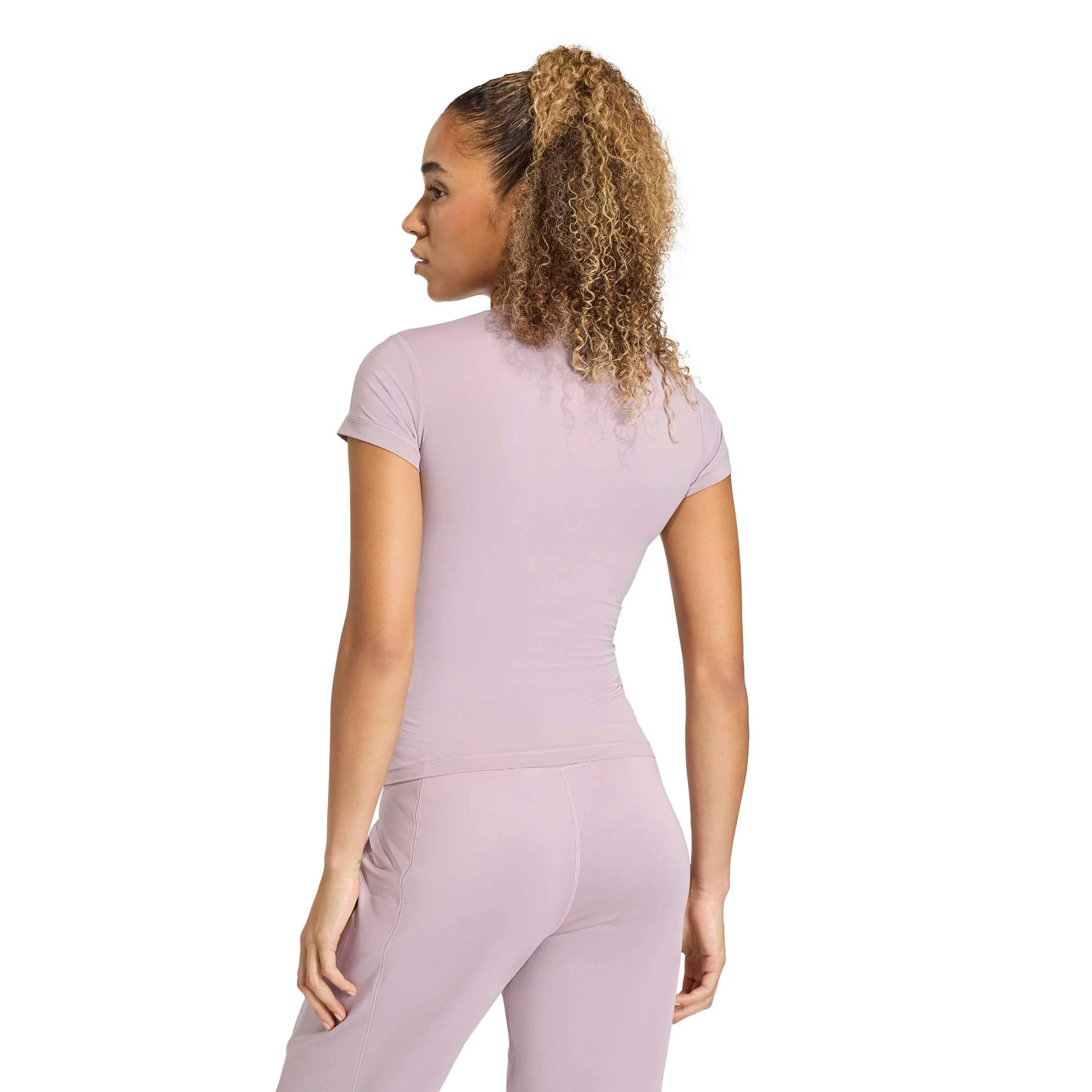 Power Essentials Workout T-Shirt Damen - rosa - Image 3