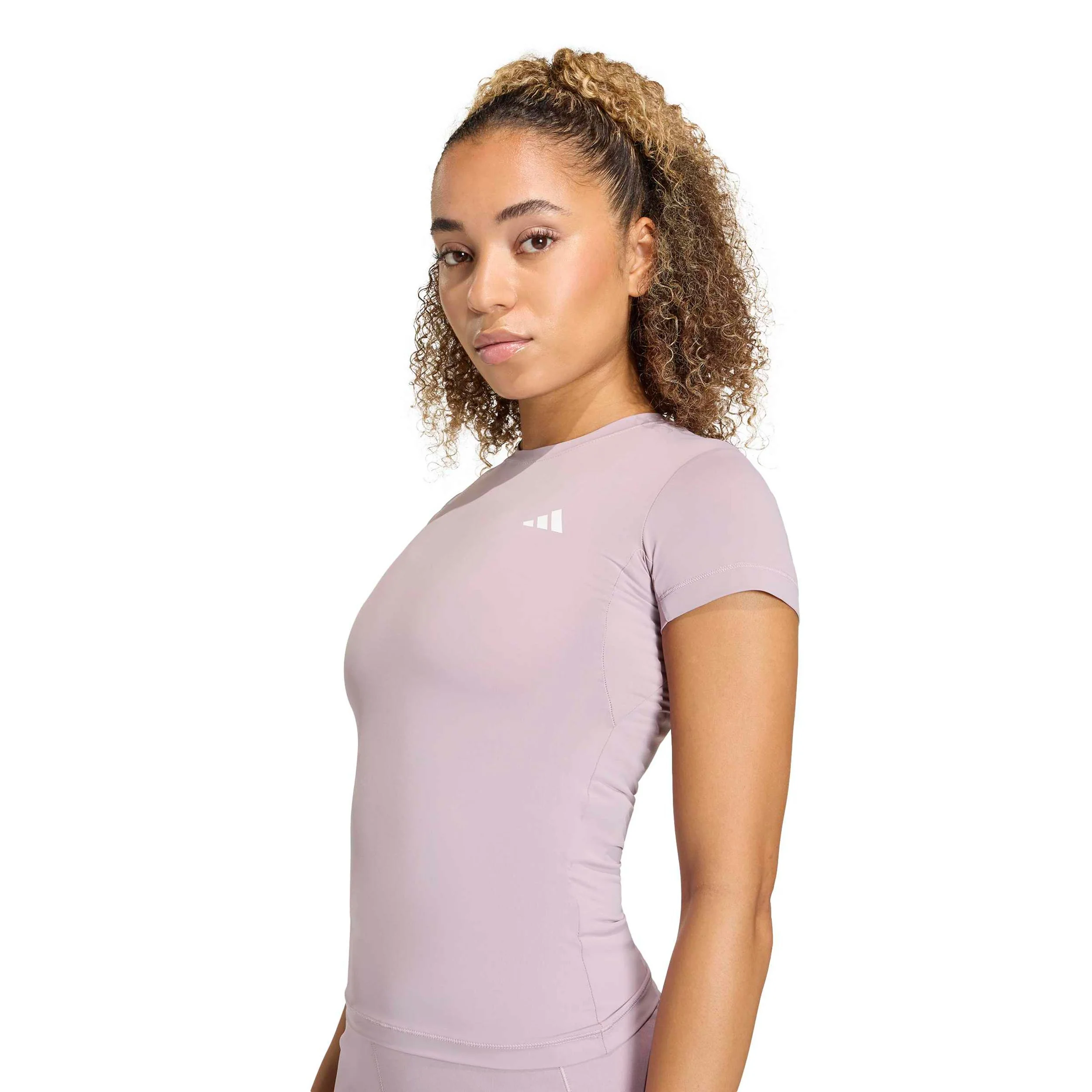 Power Essentials Workout T-Shirt Damen - rosa - Image 5