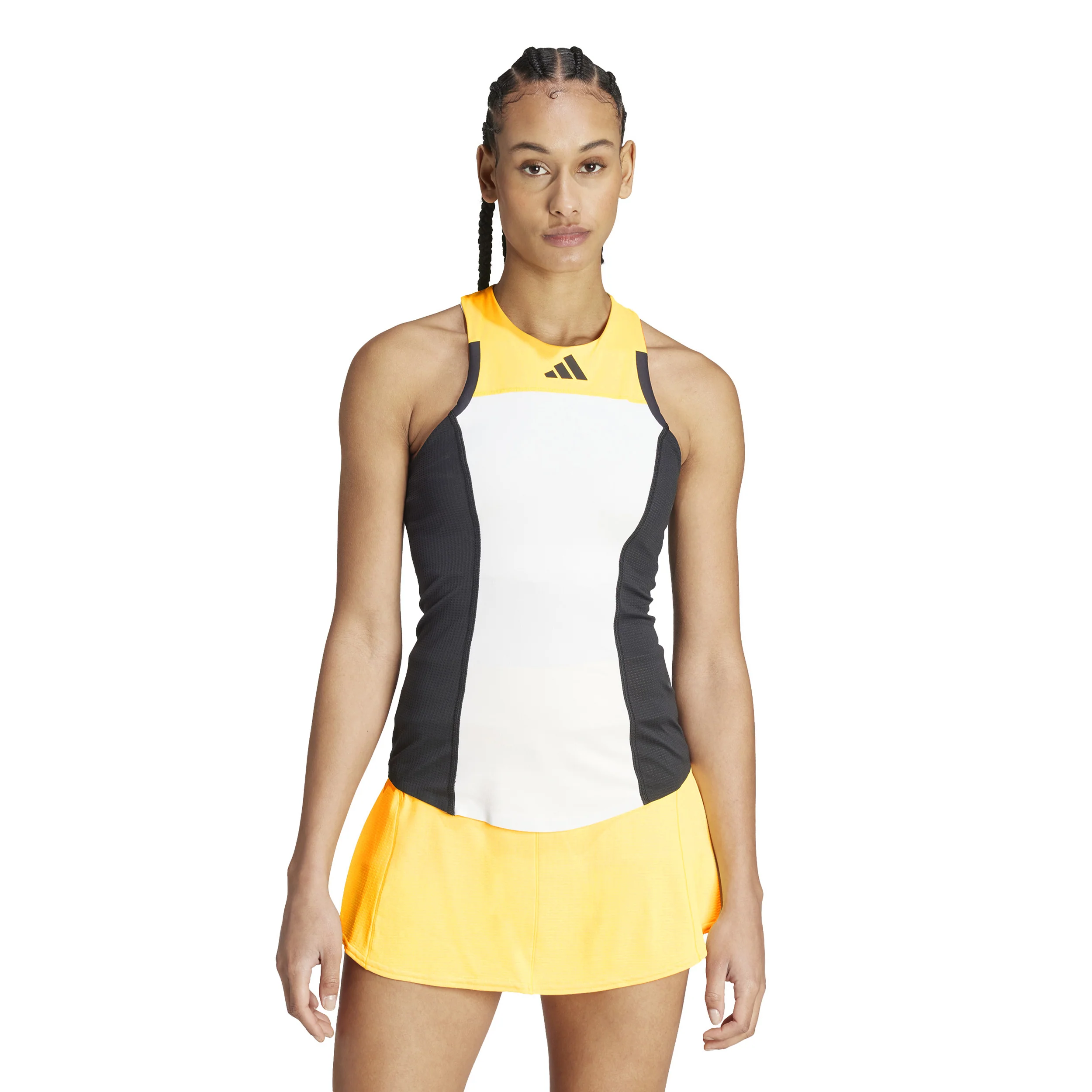 Pro Tank-Top Damen-Weiß,Schwarz - Image 2