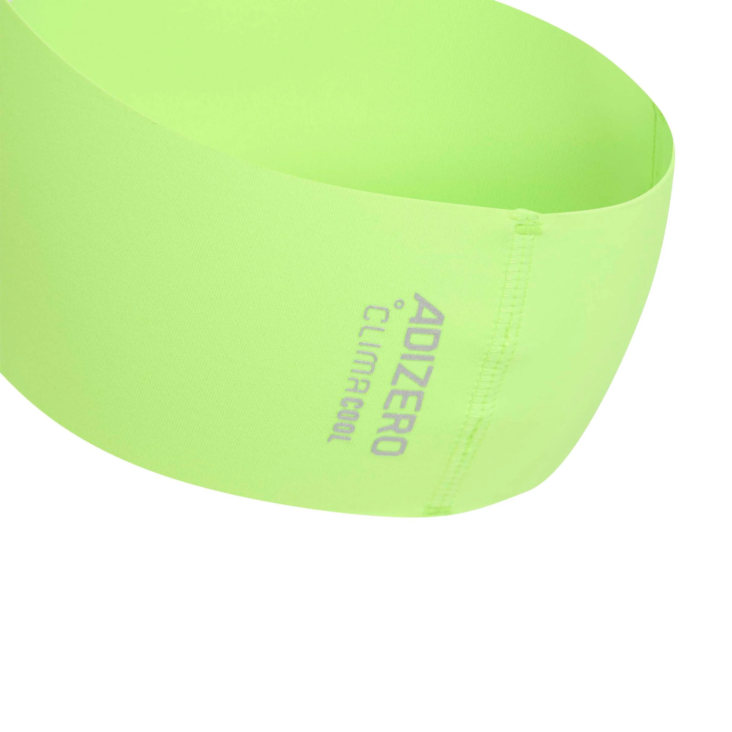 Run ClimaCool Stirnband Unisex-neongelb, weiß - Image 4