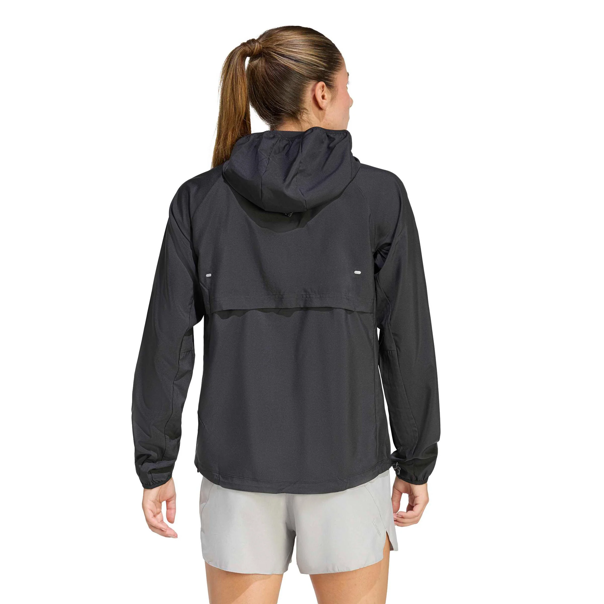 Run Essential Laufjacke Damen-schwarz - Image 3