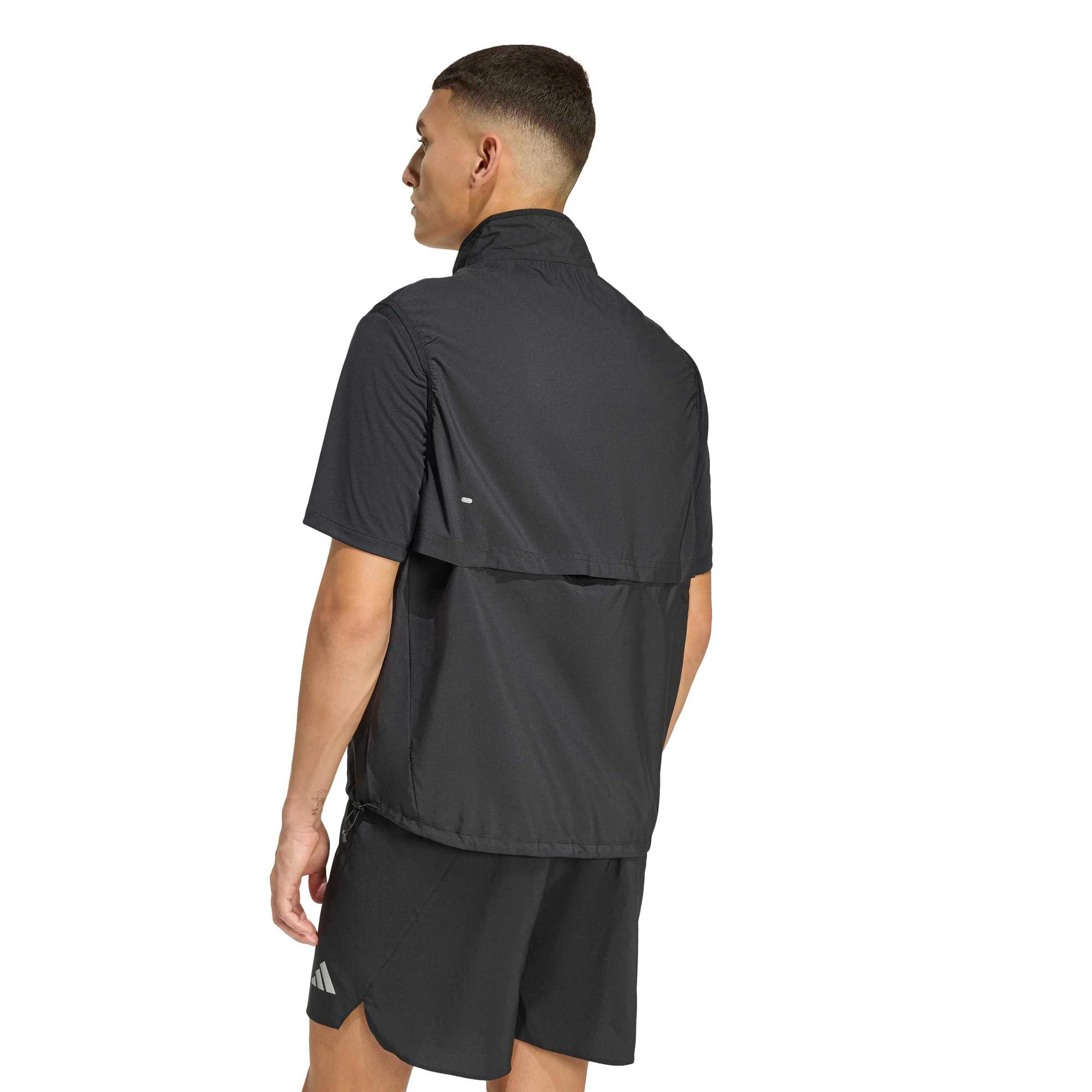 Run Essential Vest Laufweste Herren-schwarz - Image 3