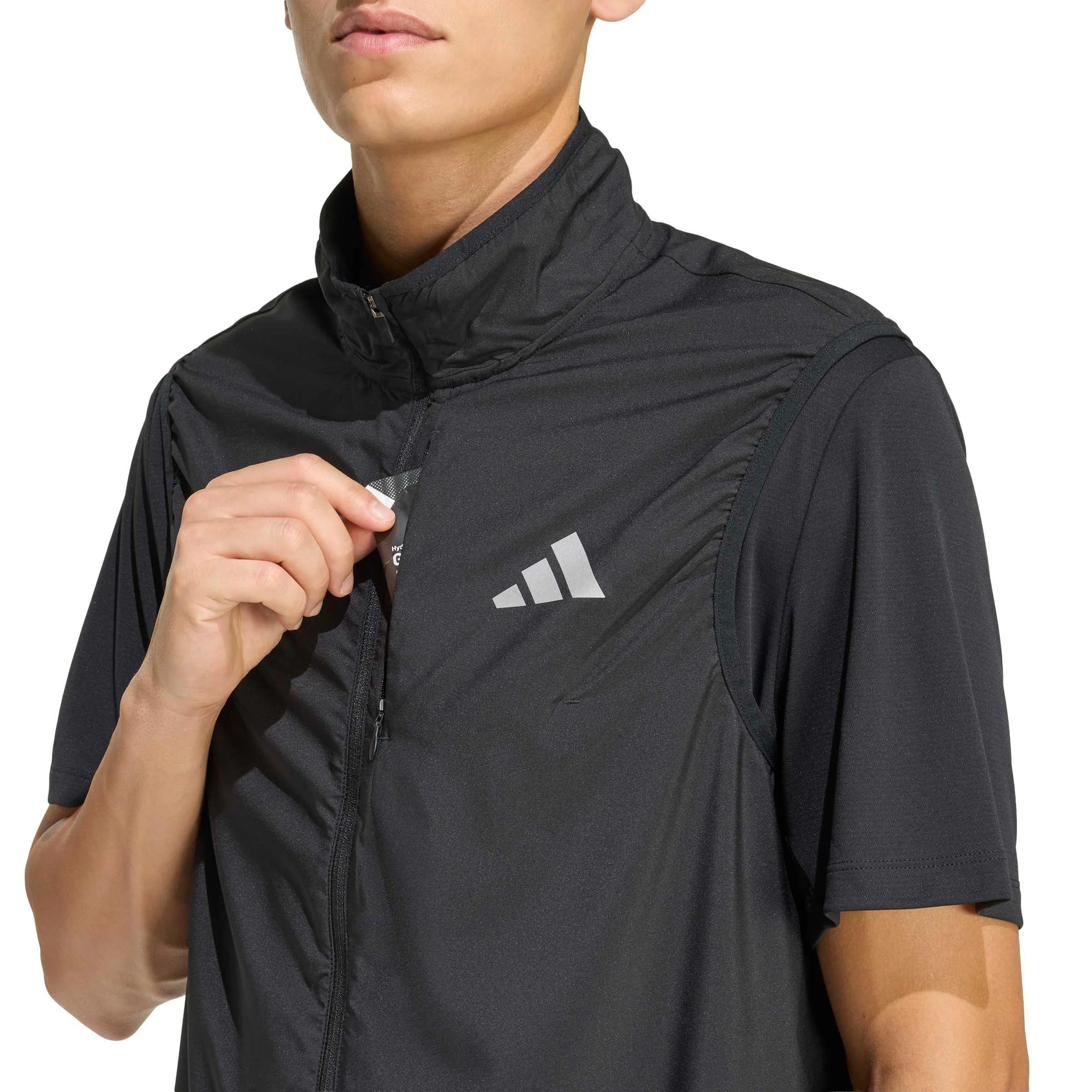 Run Essential Vest Laufweste Herren-schwarz - Image 5
