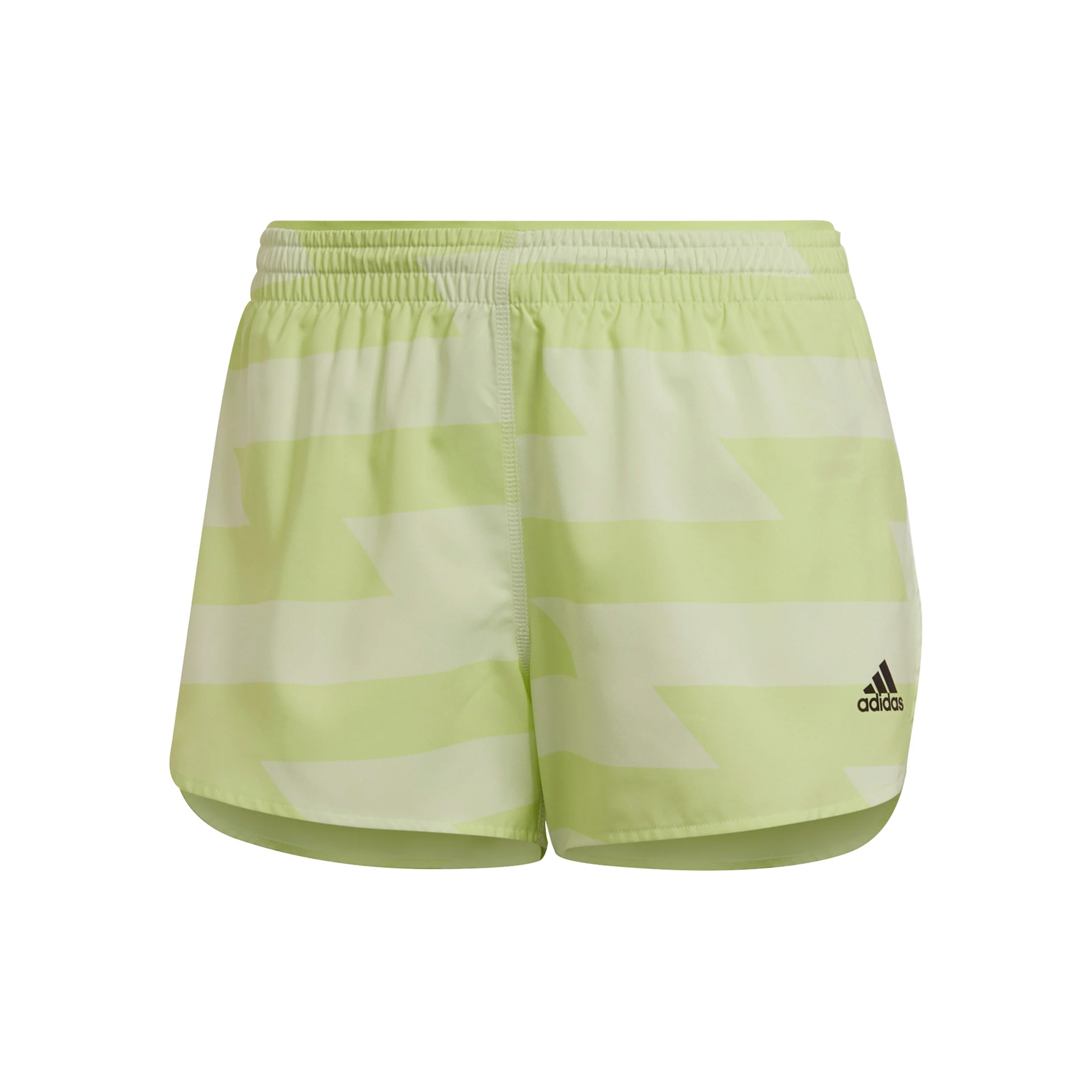 Runfast Split 3in Shorts Damen - limette,