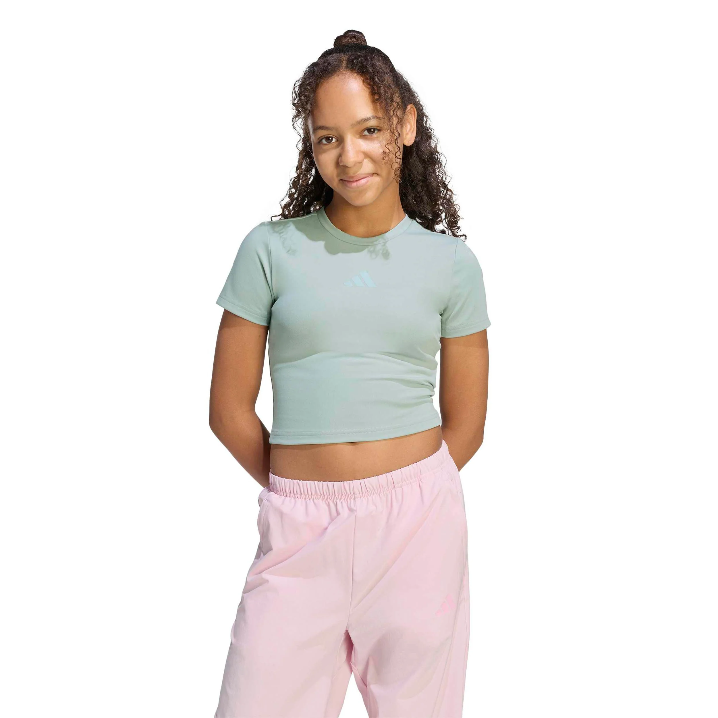 Sport Icons Soft T-Shirt Mädchen-salbei - Image 2