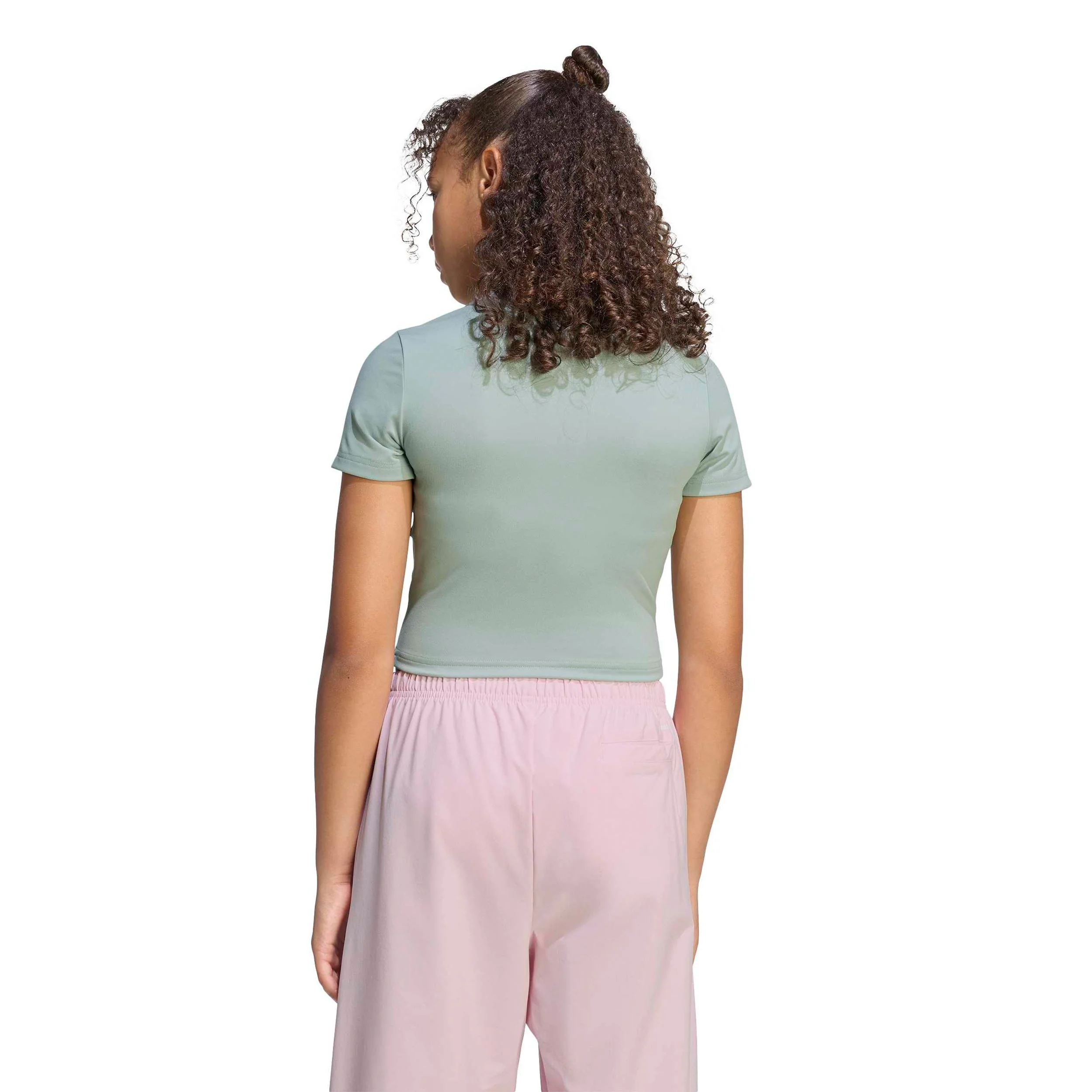 Sport Icons Soft T-Shirt Mädchen-salbei - Image 3