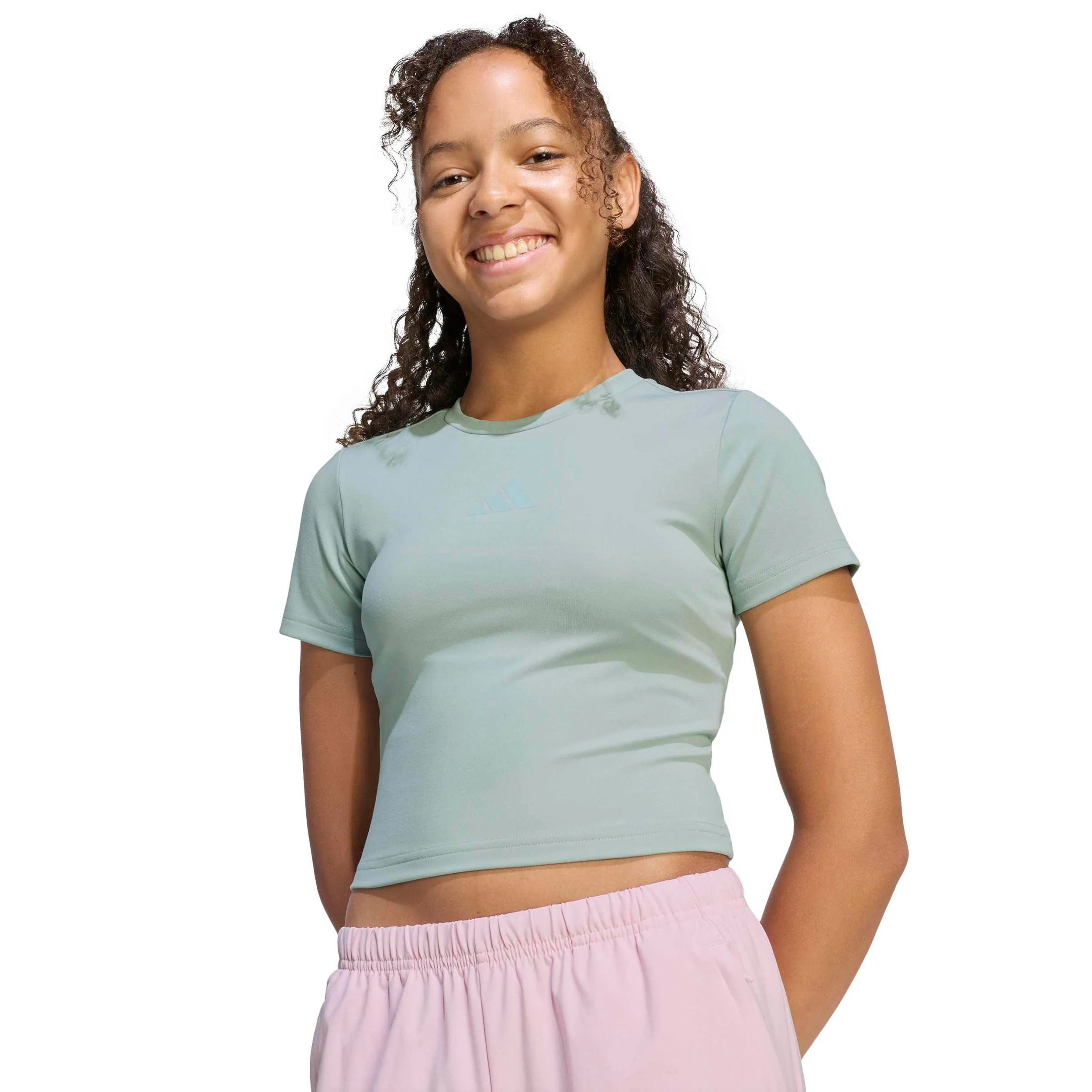 Sport Icons Soft T-Shirt Mädchen-salbei - Image 5