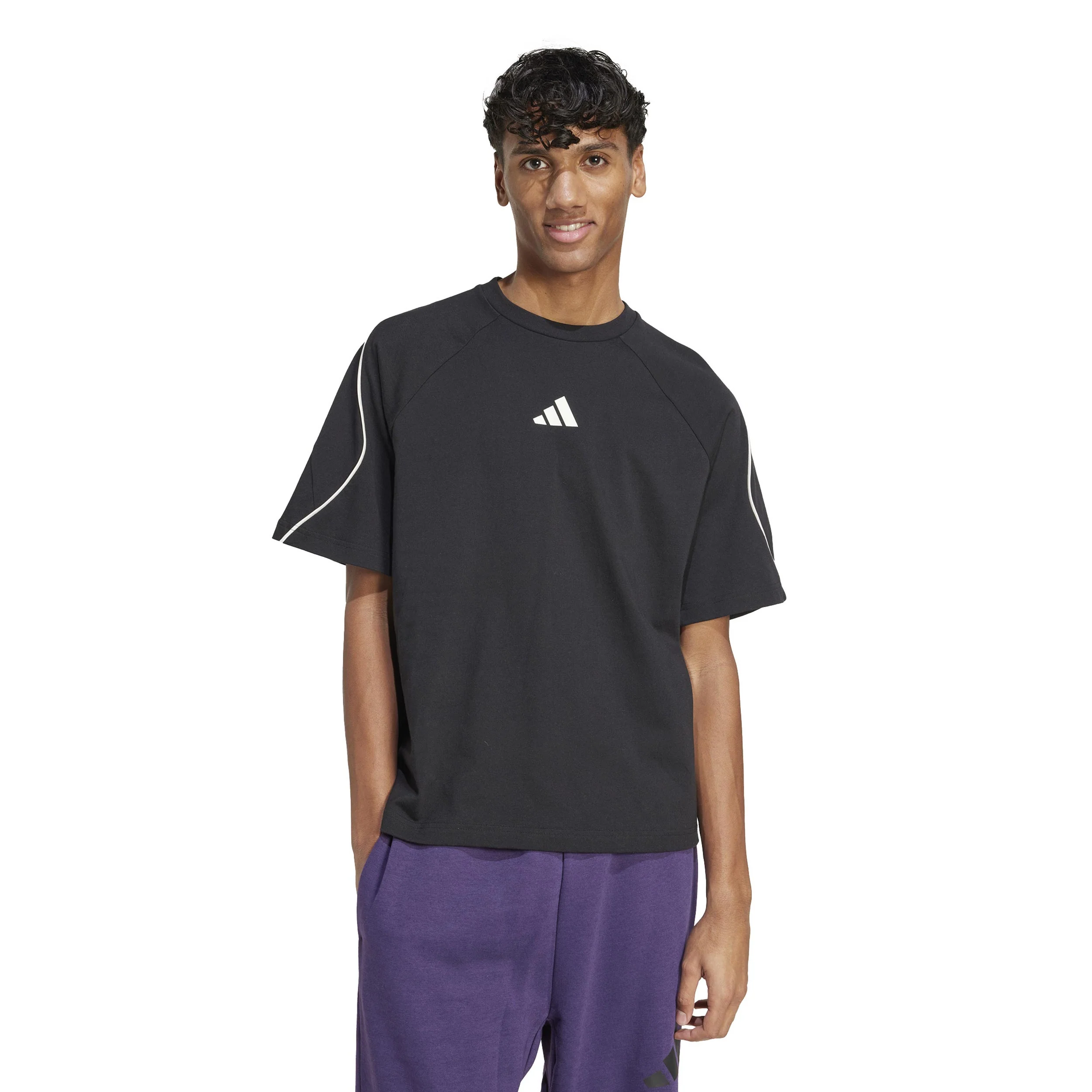 Stadium T-Shirt Herren-Schwarz - Image 2