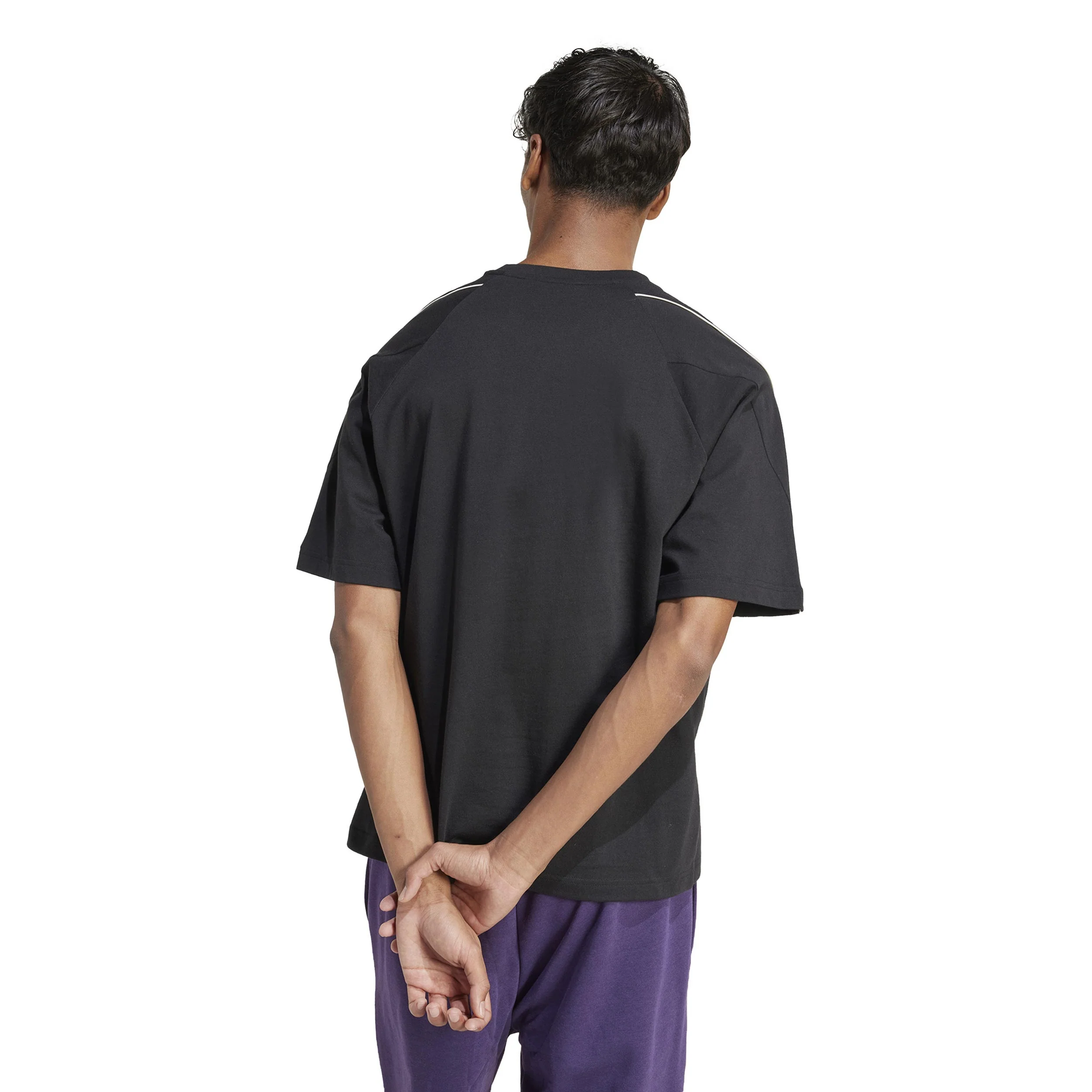 Stadium T-Shirt Herren-Schwarz - Image 3
