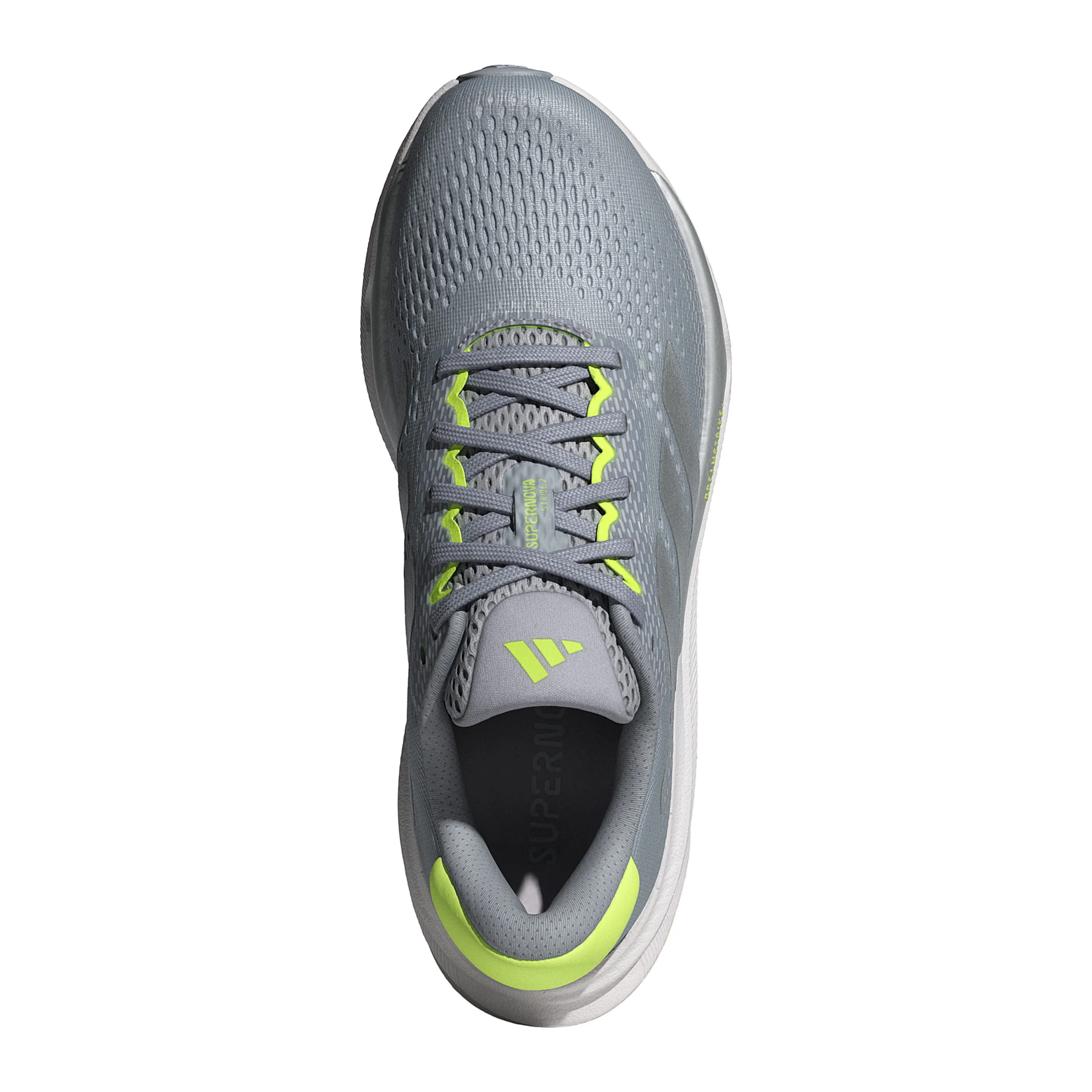 Supernova Stride 2 Neutralschuh Damen - grau, neongelb - Image 3
