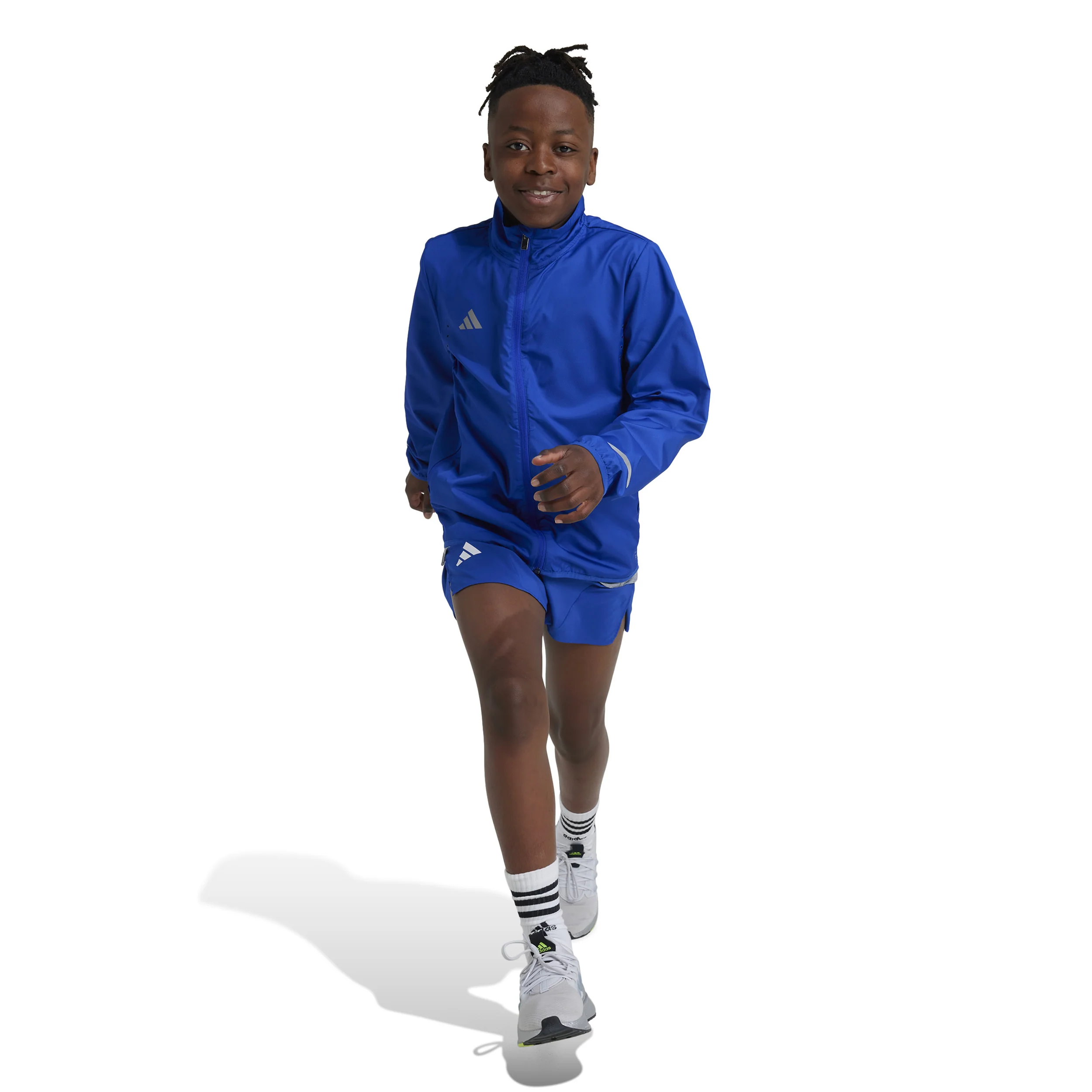 Teamwear WindReady Laufjacke Kinder-Blau - Image 2