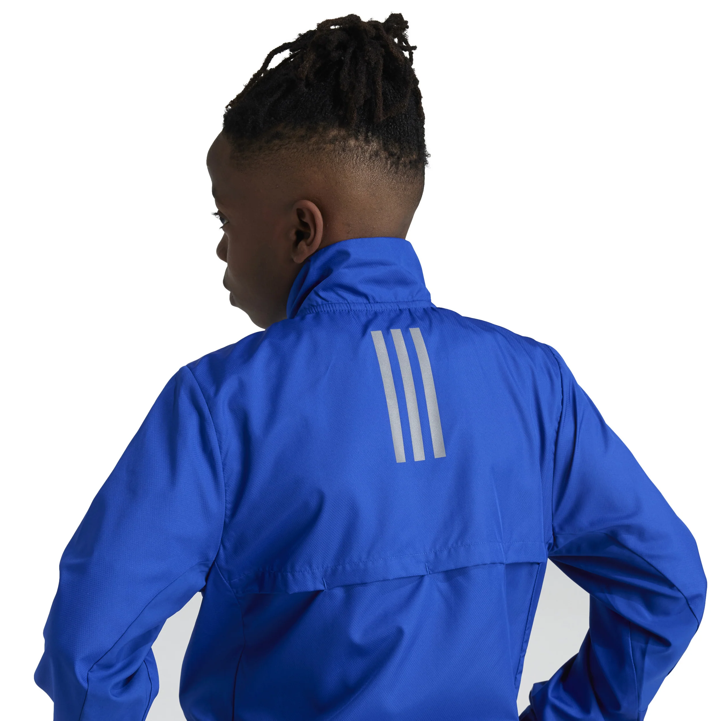 Teamwear WindReady Laufjacke Kinder-Blau - Image 4