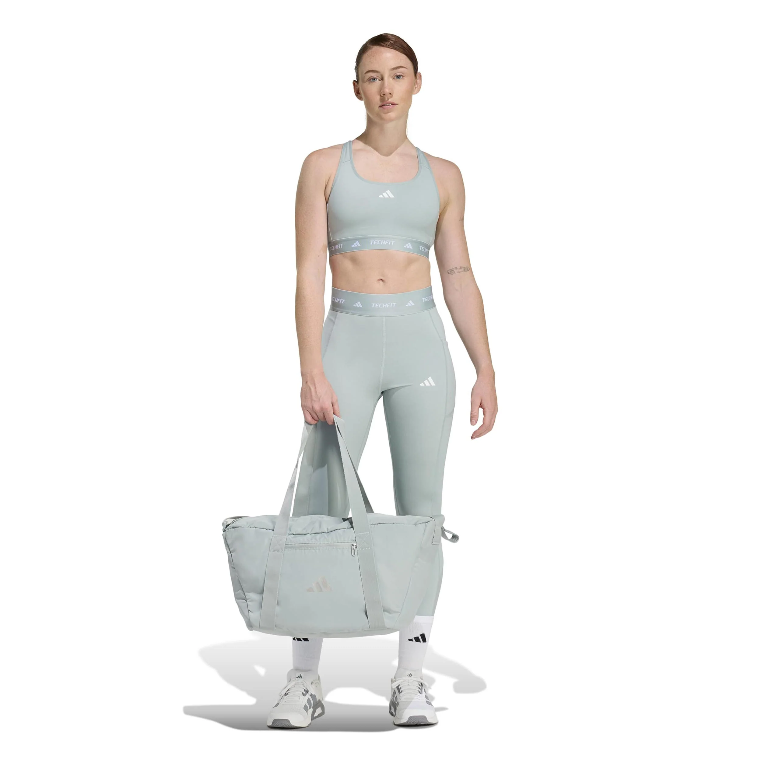 TECHFIT Stash Pocket Tight Damen-salbei - Image 7