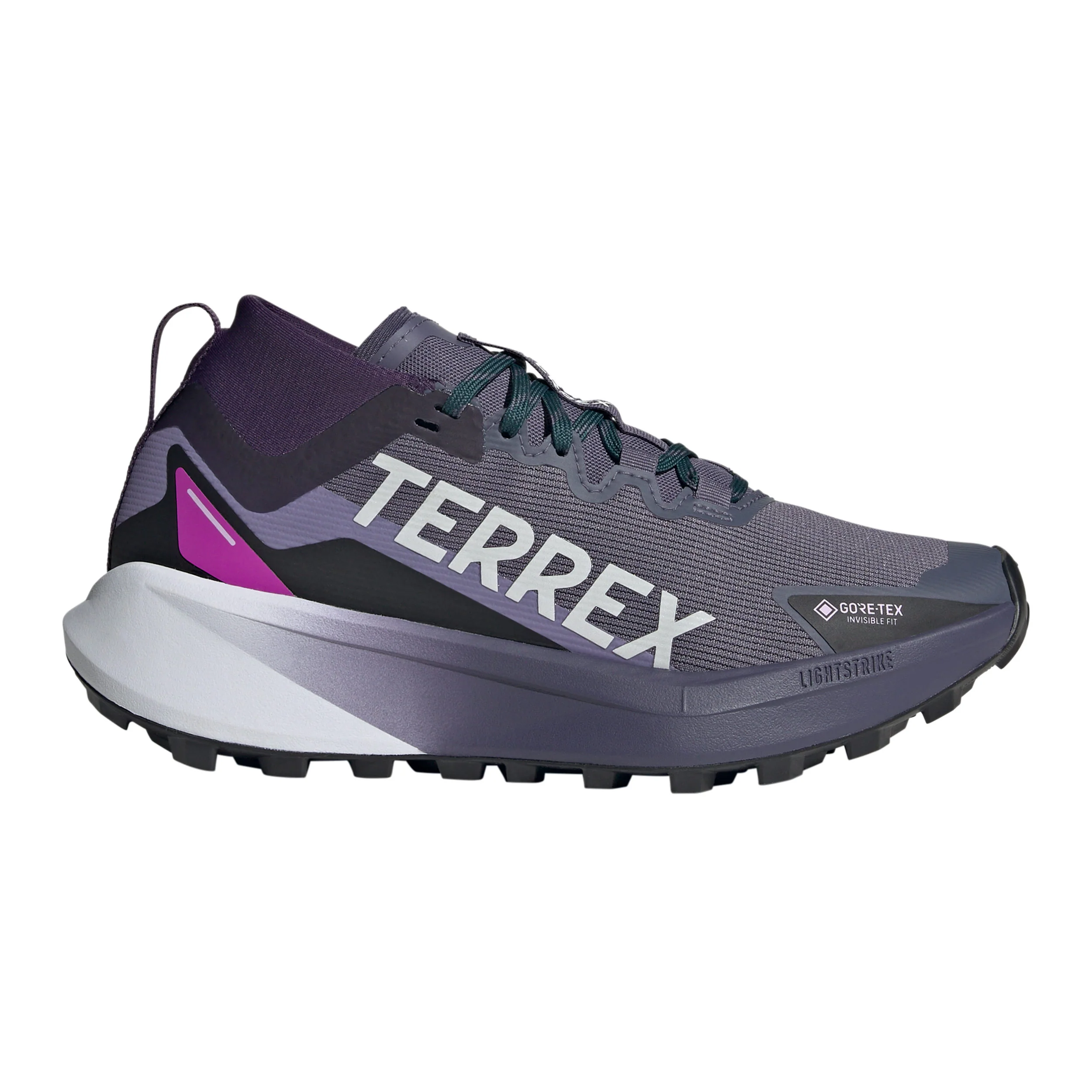 Terrex Agravic GTX Trailschuh Damen - lila, weiß