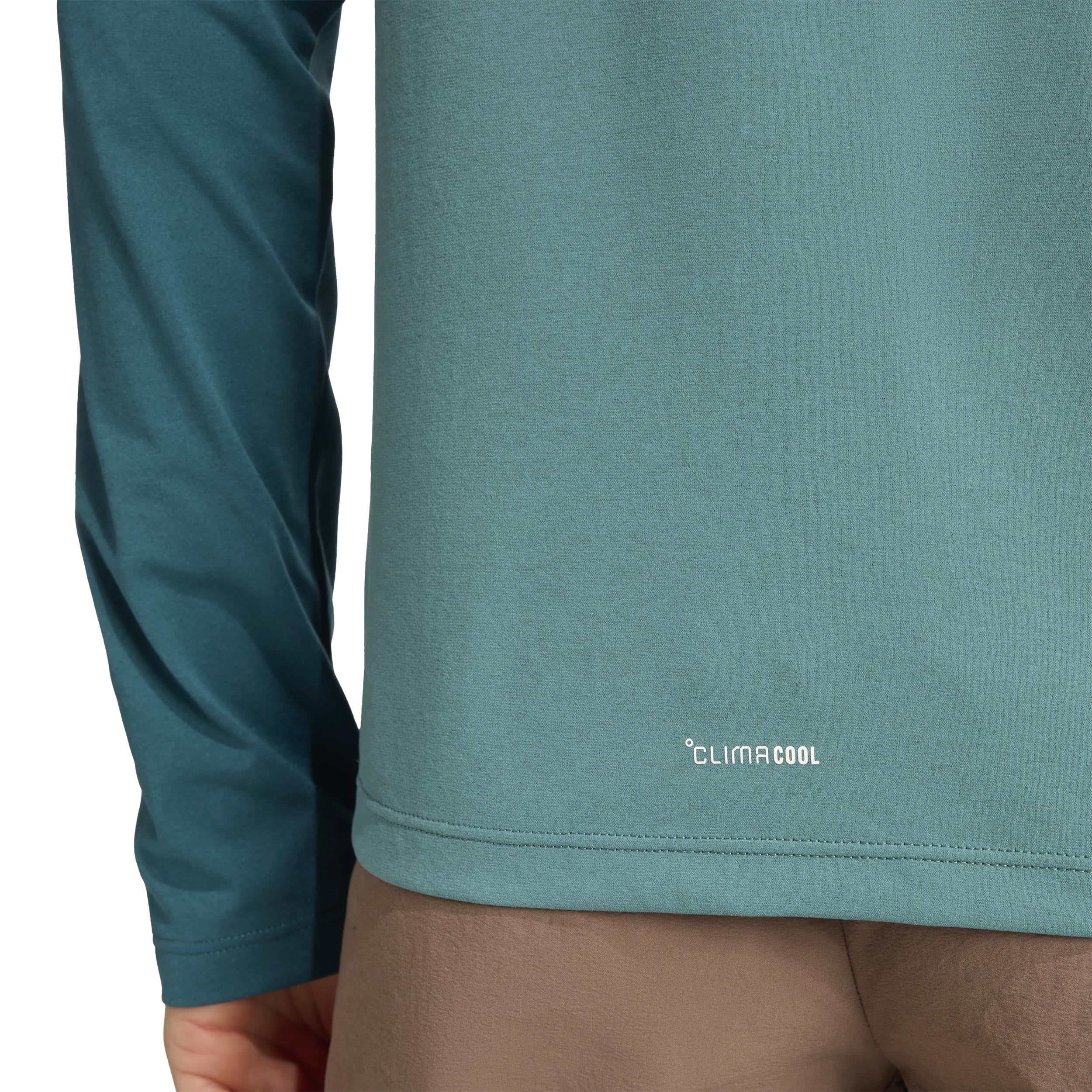 Terrex MT Half-Zip Laufshirt Damen-Dunkelgrün,Grün - Image 6