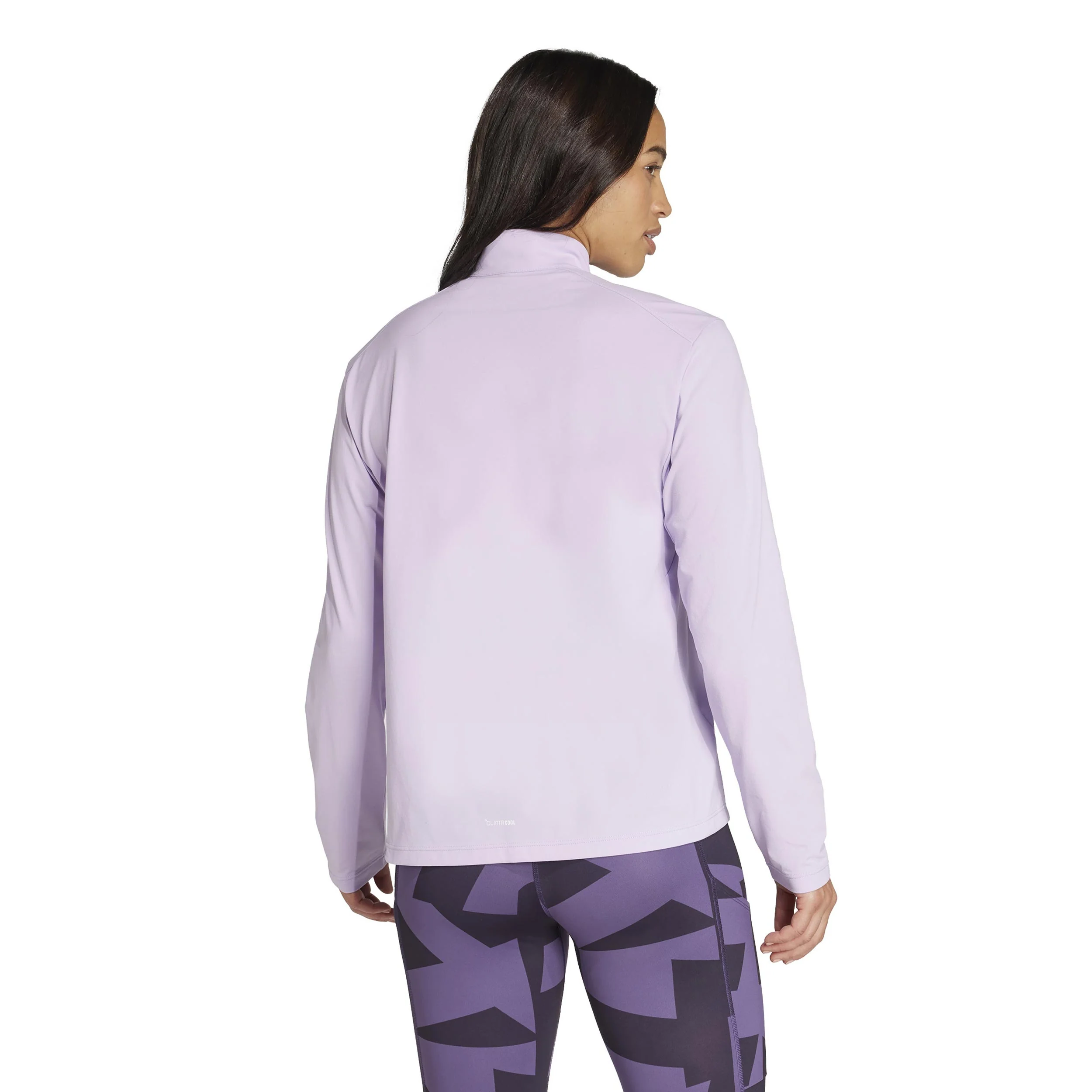 Terrex MT Half-Zip Laufshirt Damen-Flieder - Image 3