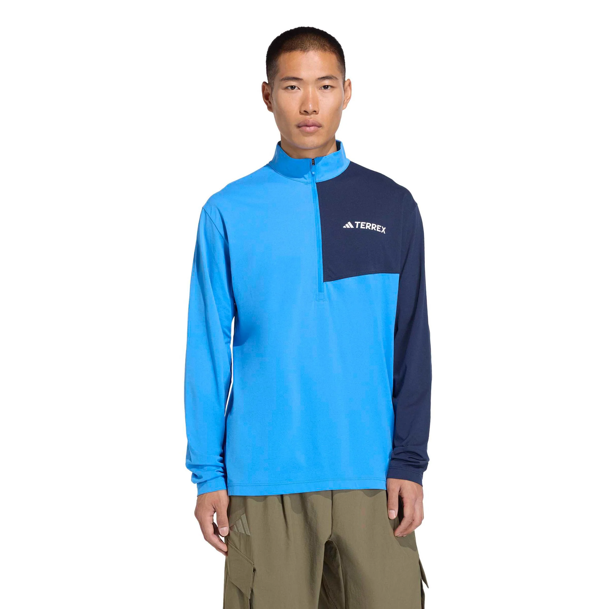 Terrex MT Half-Zip  Laufshirt Herren-blau - Image 2