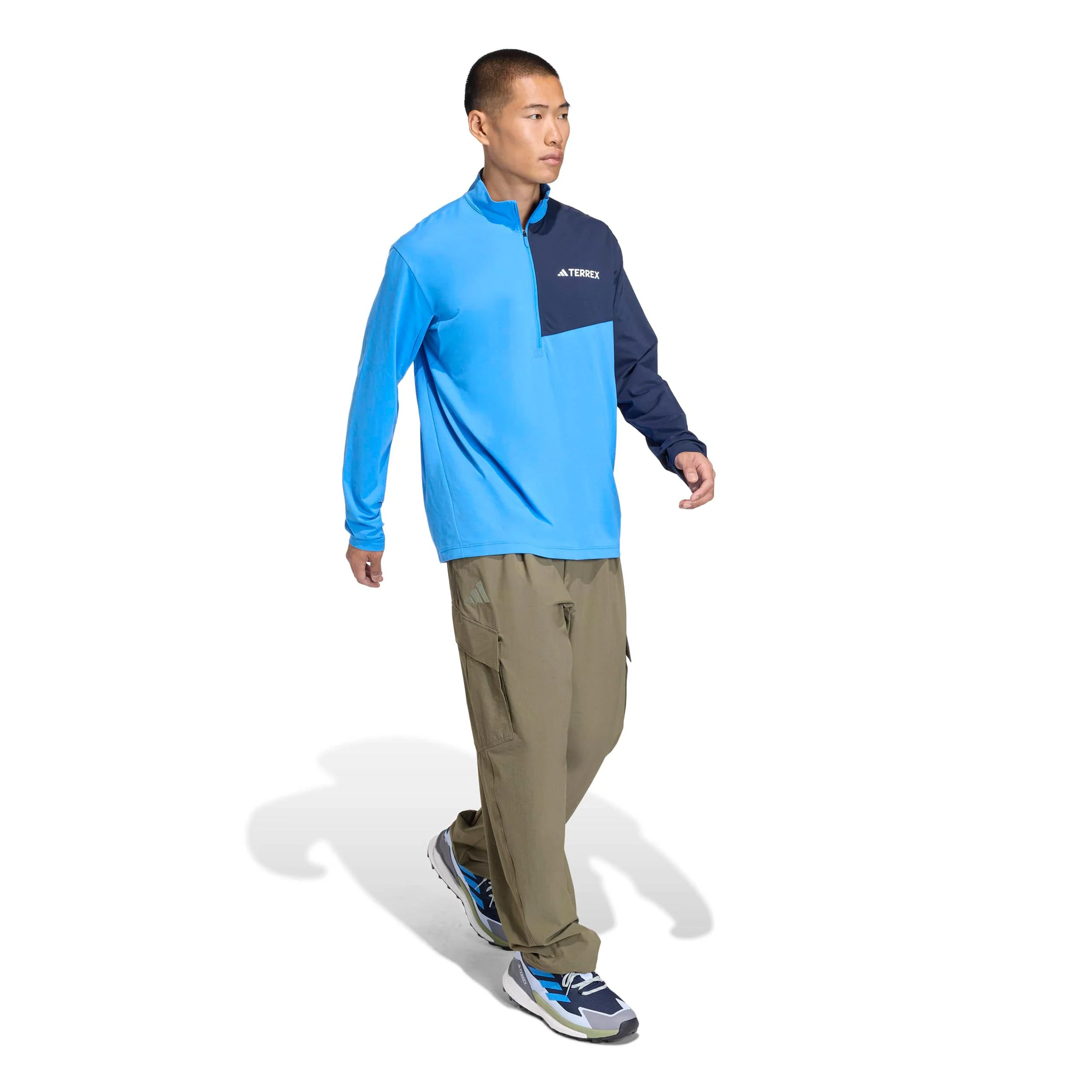 Terrex MT Half-Zip  Laufshirt Herren-blau - Image 4
