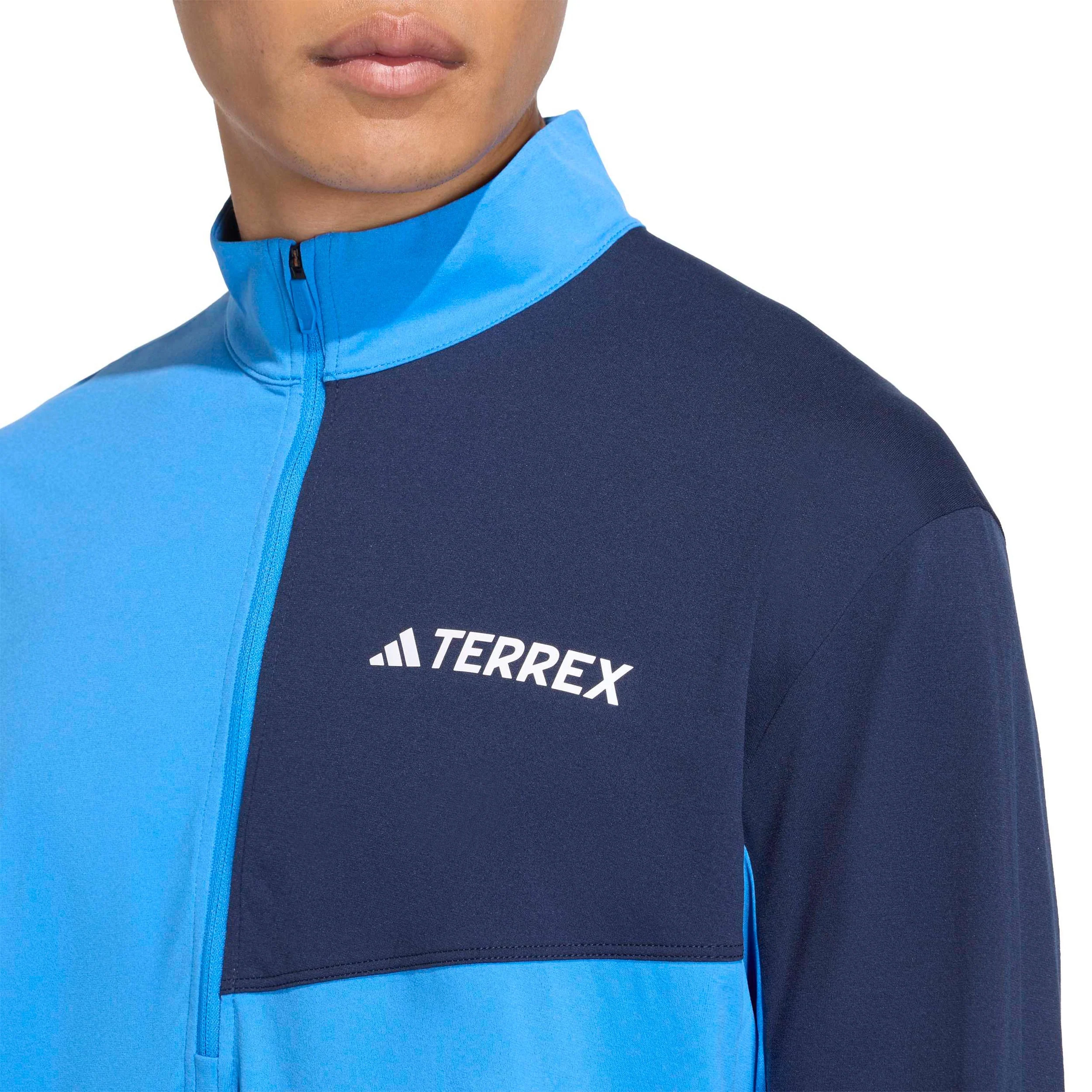 Terrex MT Half-Zip  Laufshirt Herren-blau - Image 5