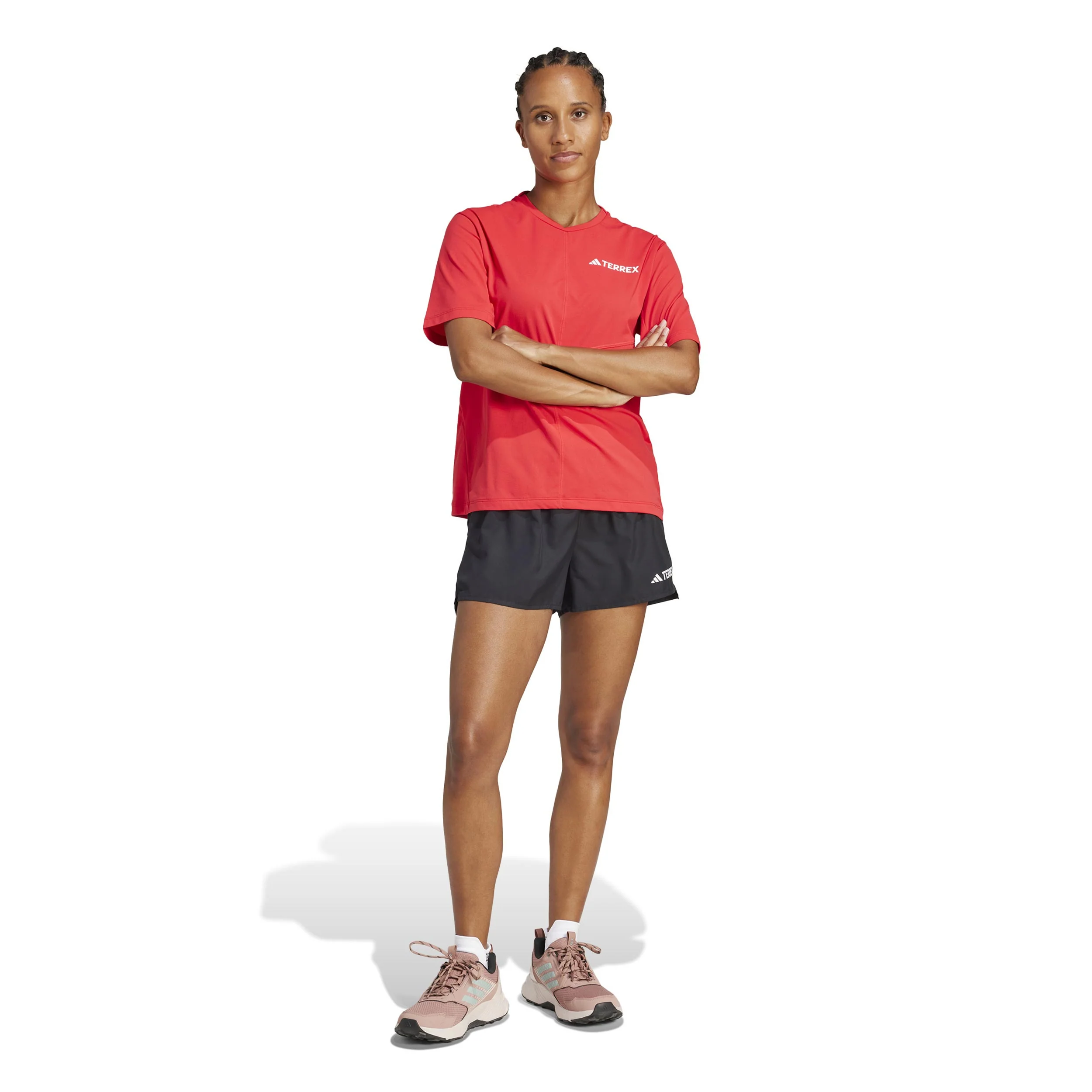 Terrex MT Light 3in Laufshorts Damen-Schwarz - Image 7