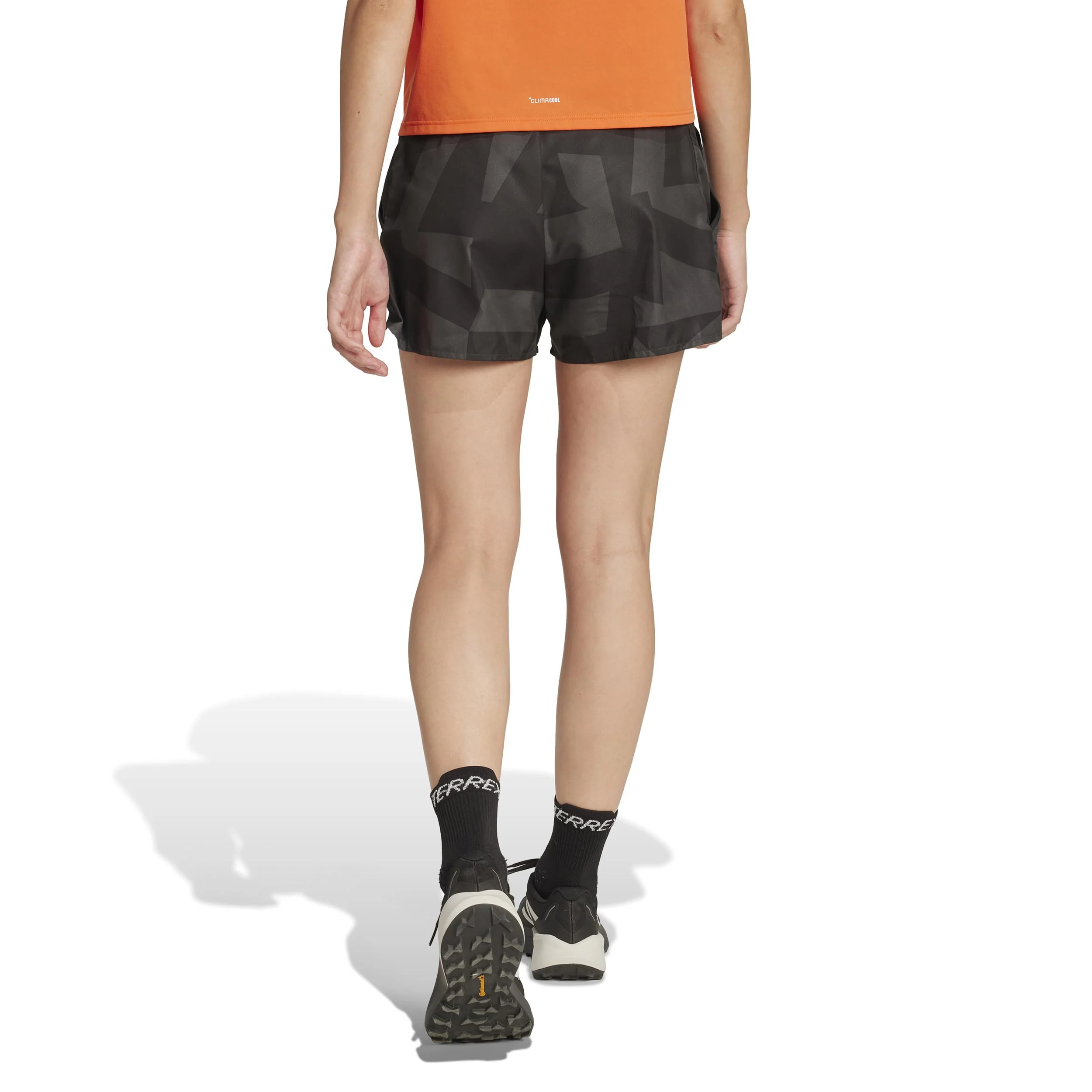 Terrex MT Light 3in Laufshorts Damen-Schwarz,Grau - Image 3