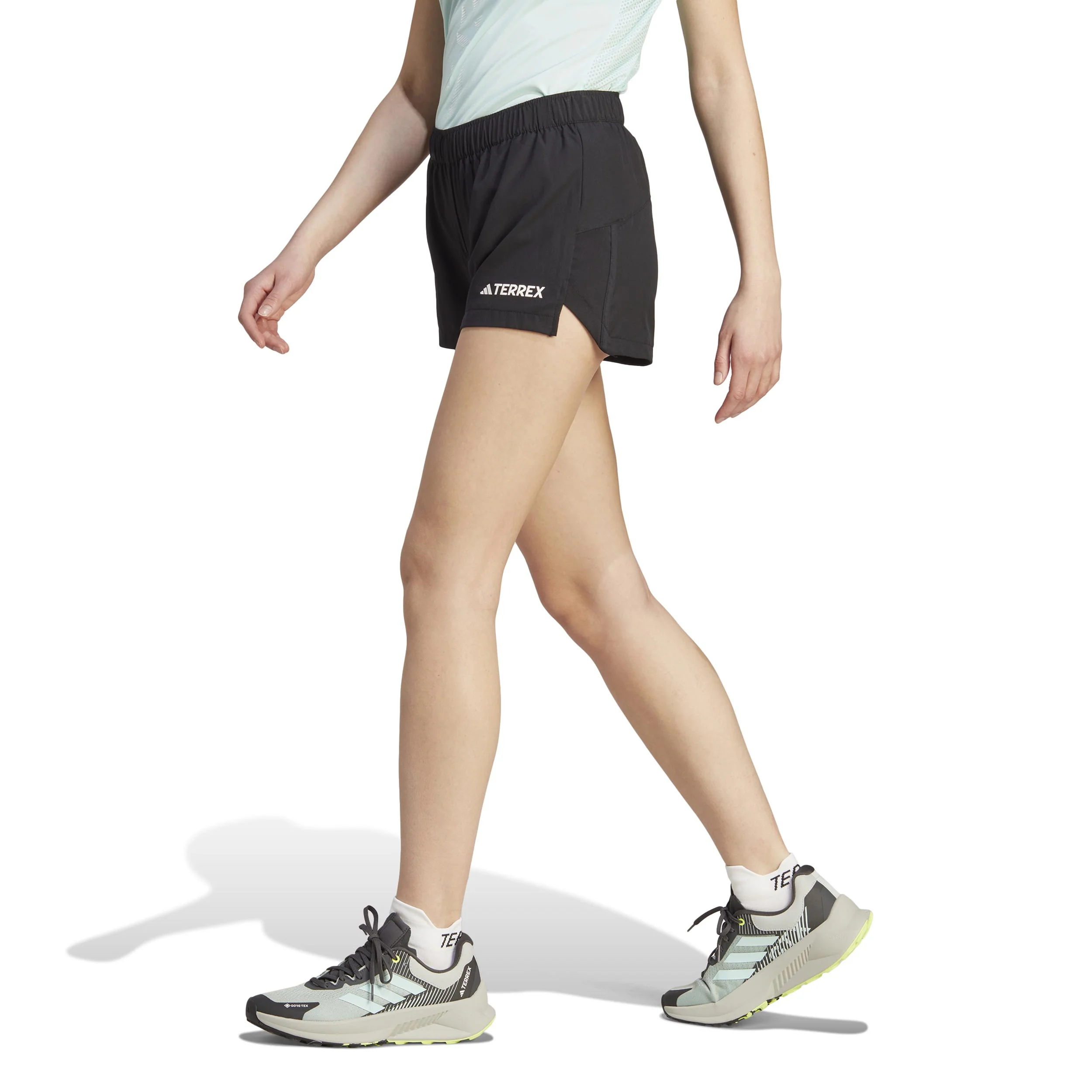 Terrex MT Trail 3in Laufshorts Damen-Schwarz - Image 4