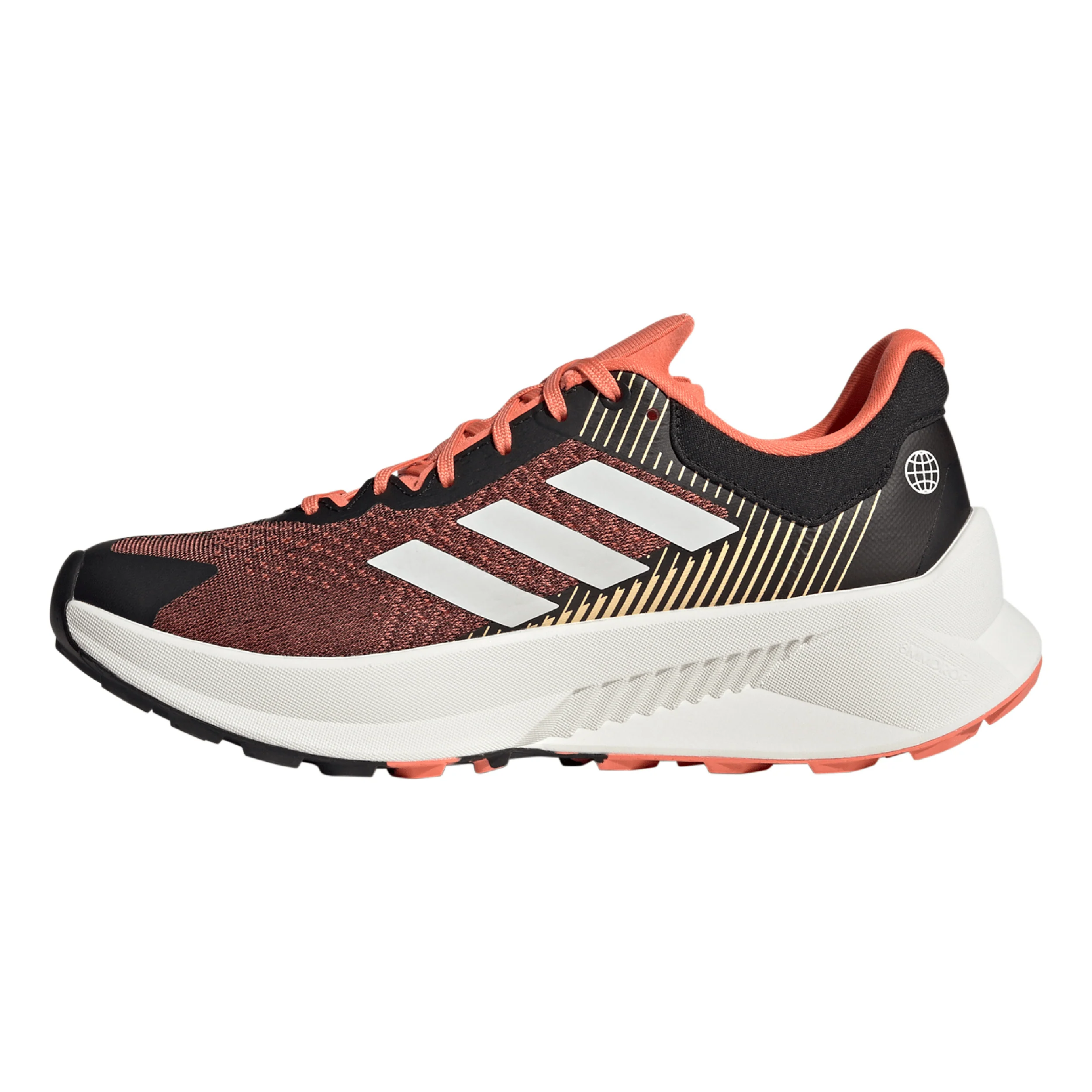 Terrex Soulstride Flow Trailschuh Damen - schwarz, weiß - Image 2