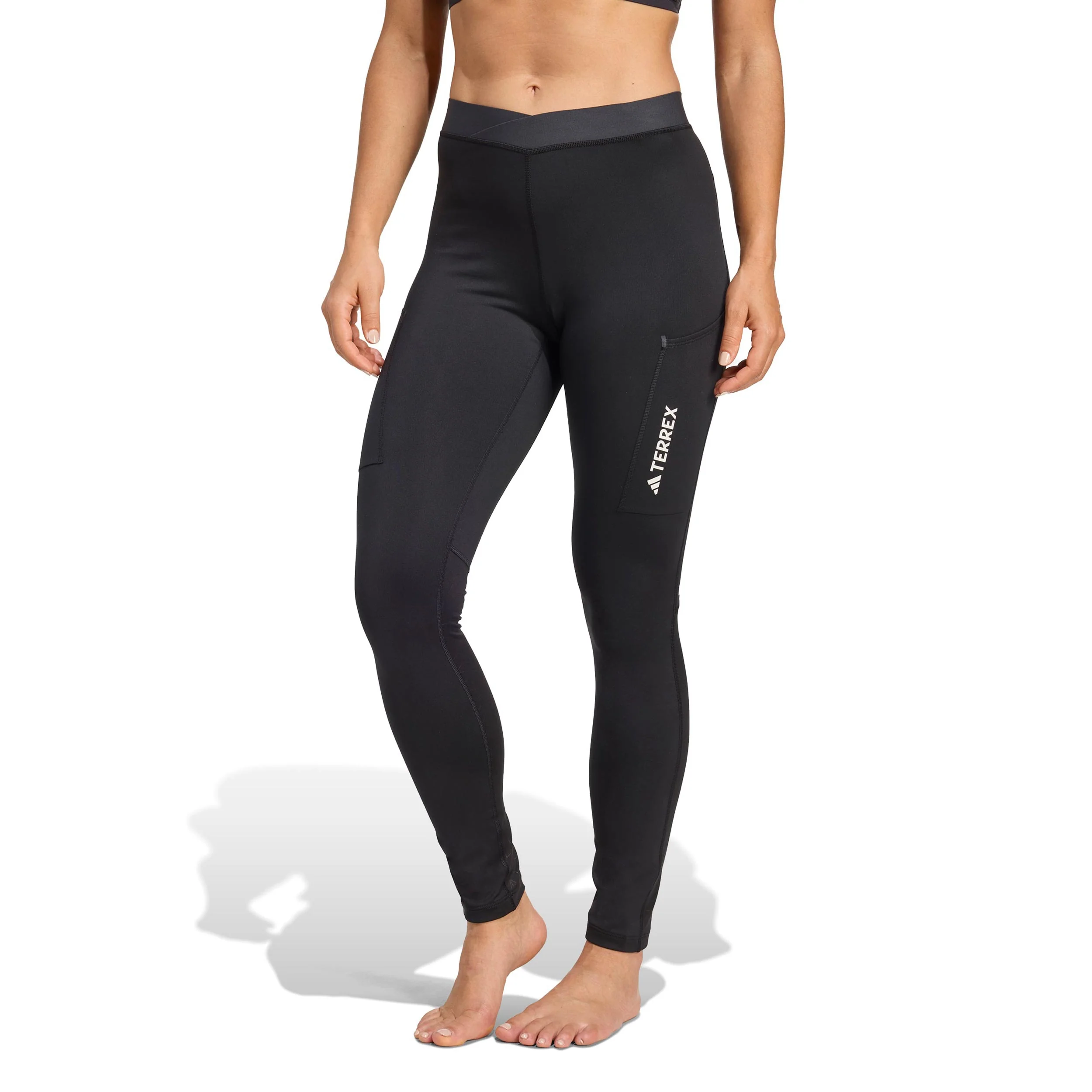 Terrex XPR Brushed Lauftight Damen-Schwarz - Image 2