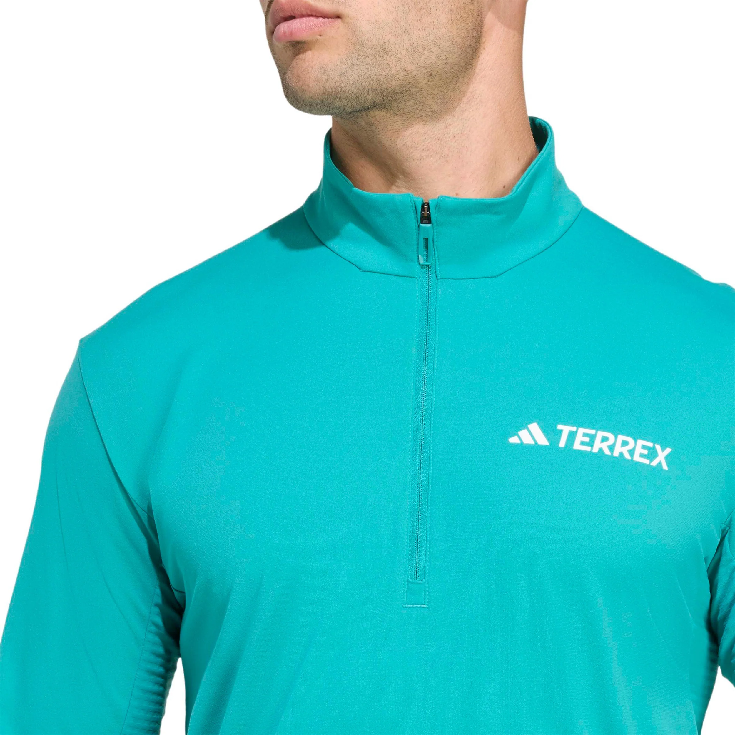 Terrex XPR Half-Zip Laufshirt Herren-Grün - Image 7