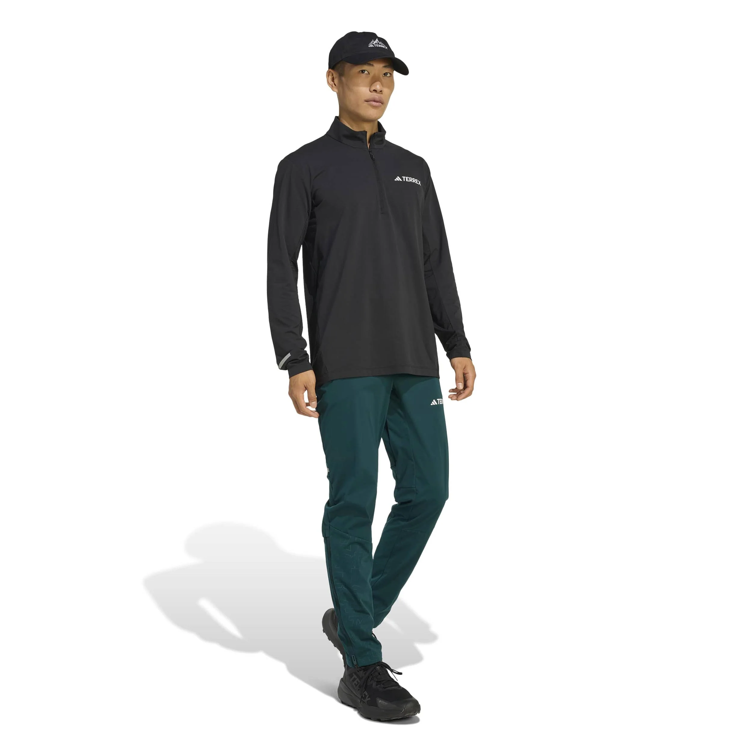 Terrex XPR Half-Zip Laufshirt Herren-Schwarz - Image 4