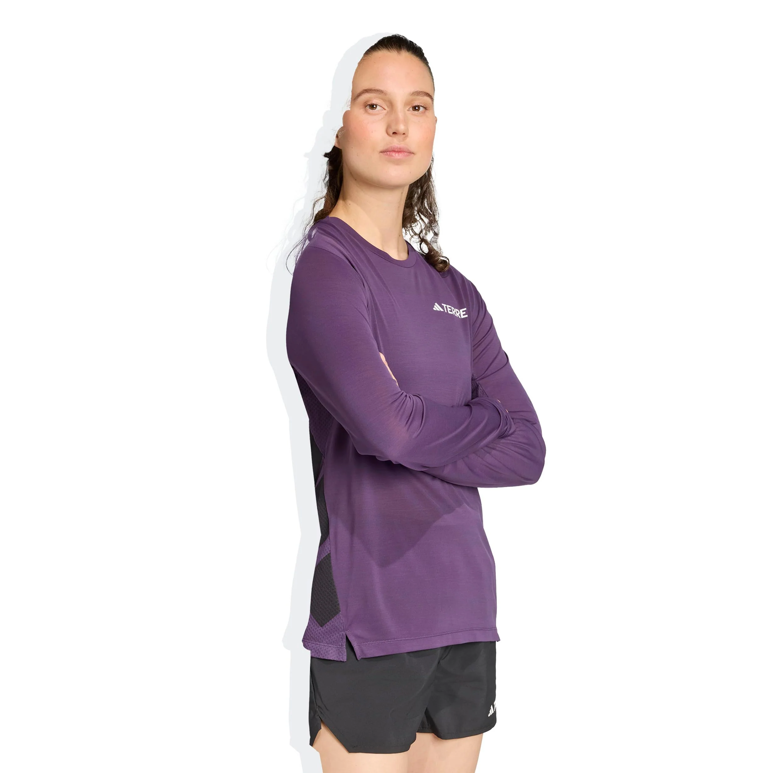 Terrex XPR Laufshirt Damen-Lila - Image 4