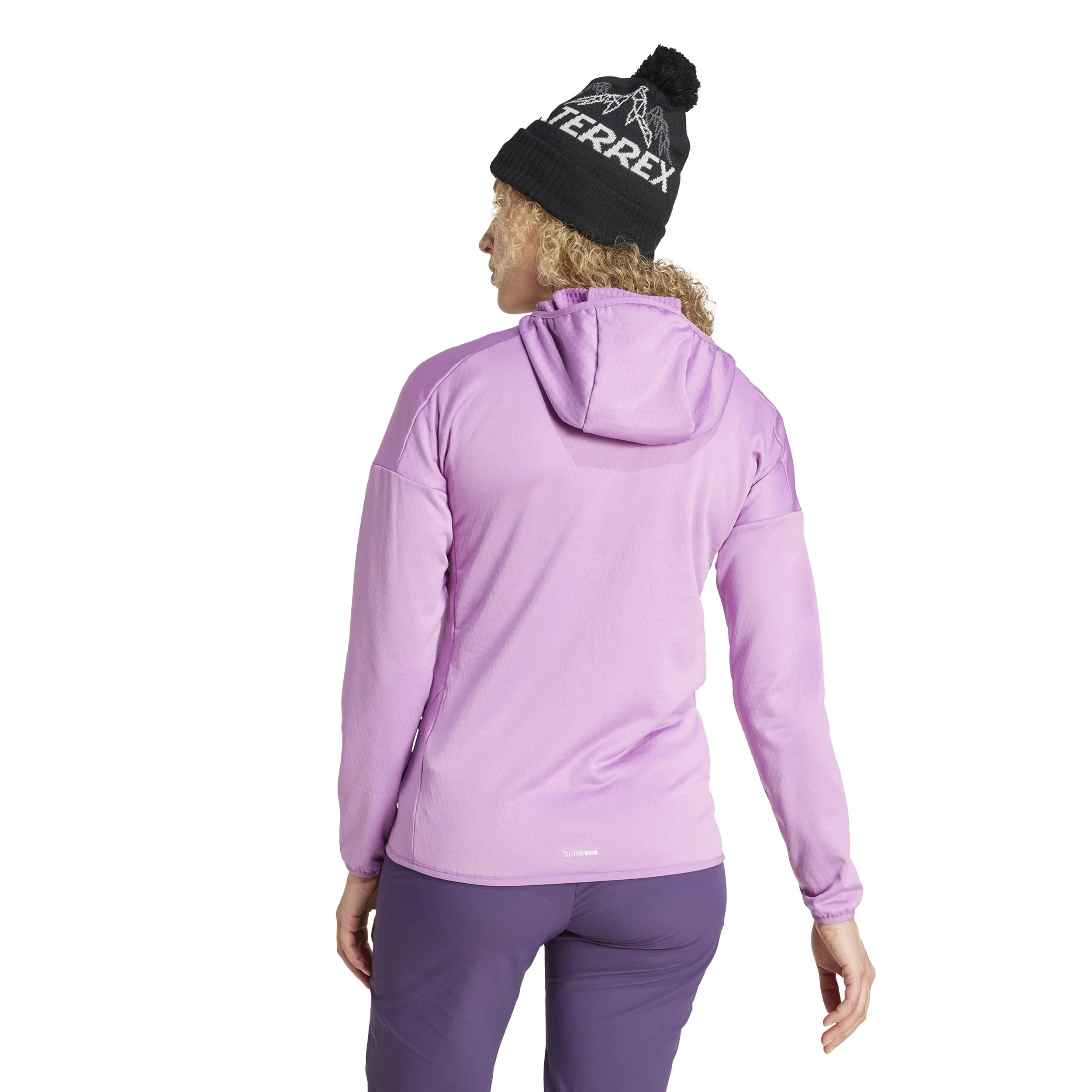 Terrex XPR Light Fleece Laufjacke Damen-Lila - Image 3