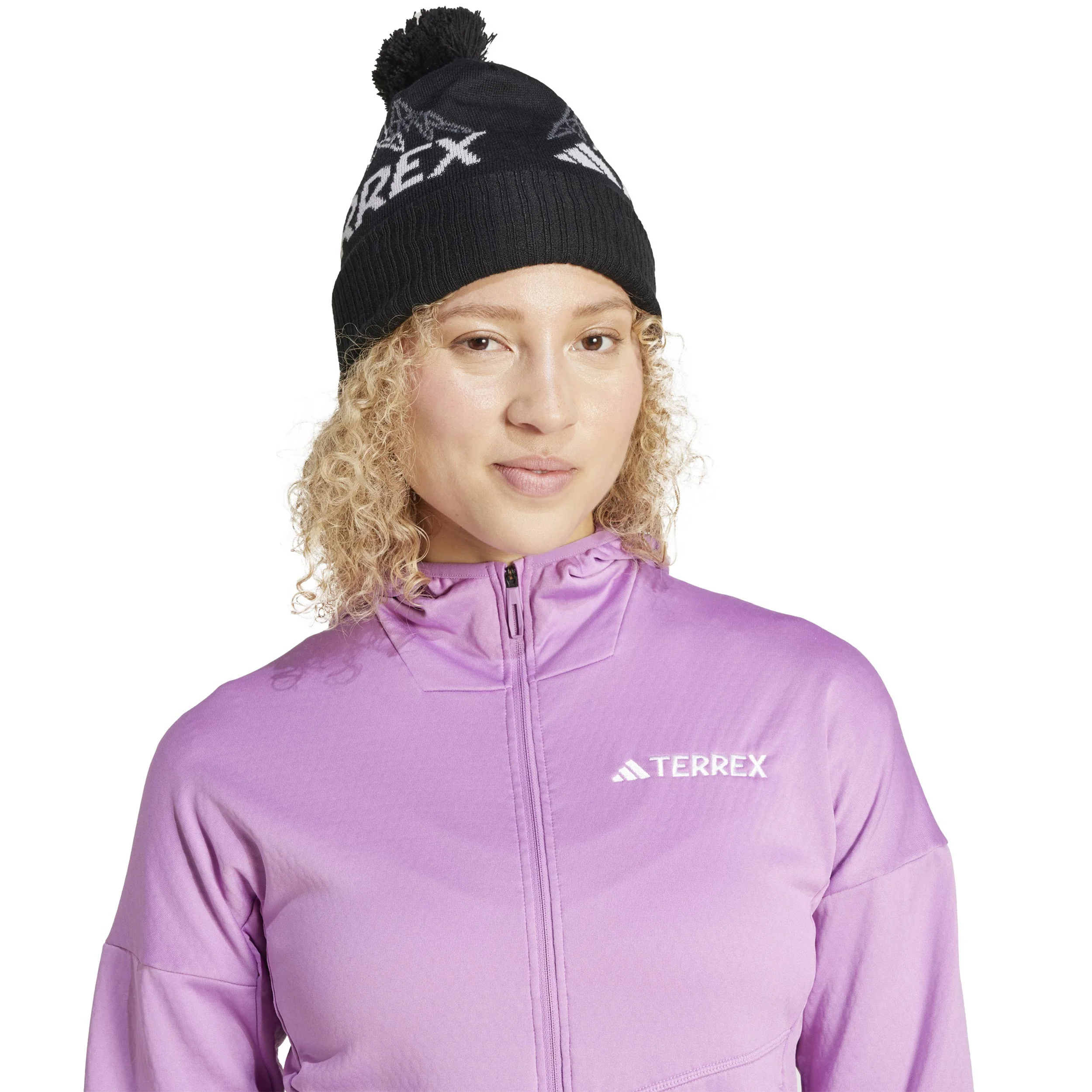 Terrex XPR Light Fleece Laufjacke Damen-Lila - Image 5