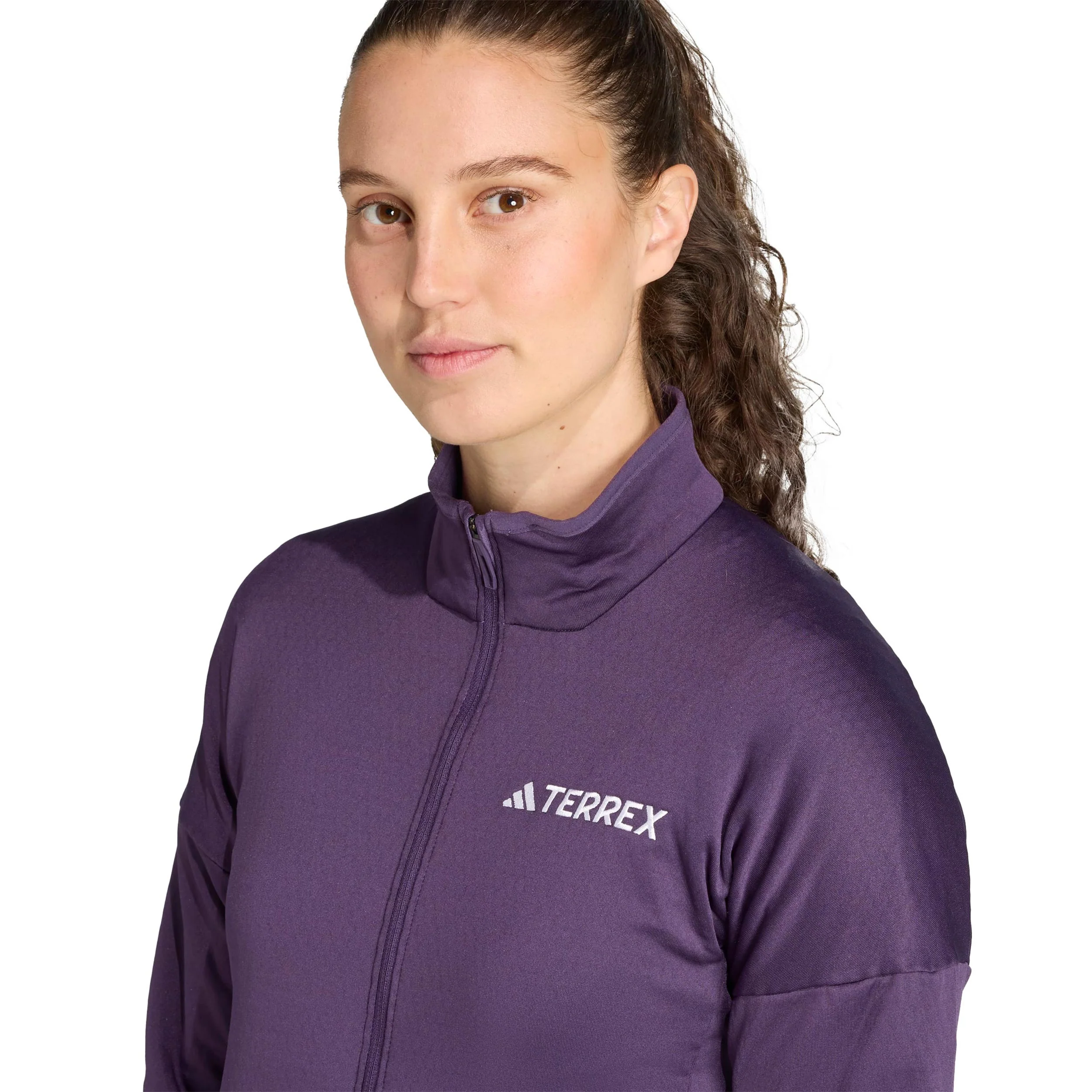 Terrex XPR Light Fleece Laufjacke Damen-Lila - Image 7