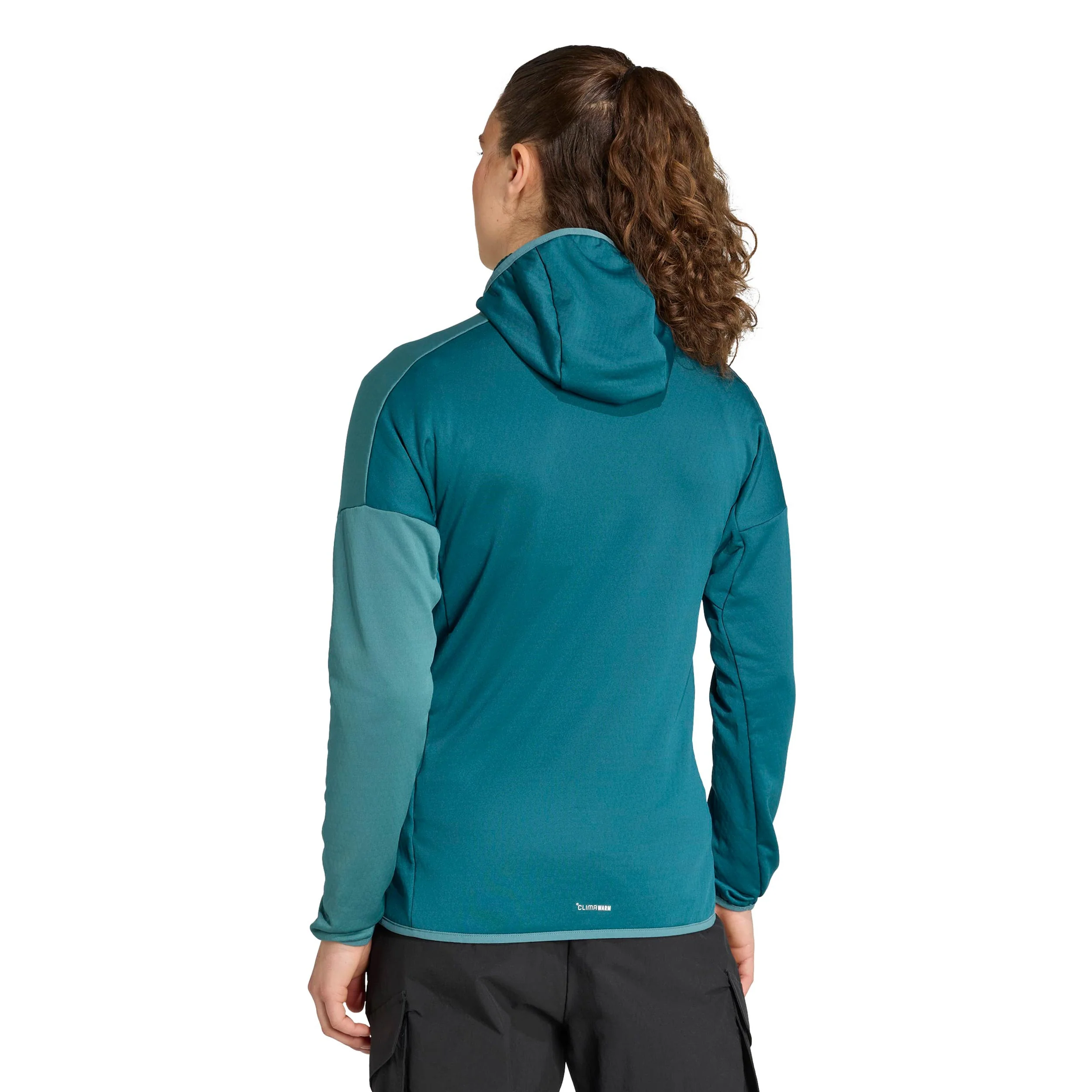 Terrex XPR Light Fleece Laufjacke Damen-Petrol - Image 3