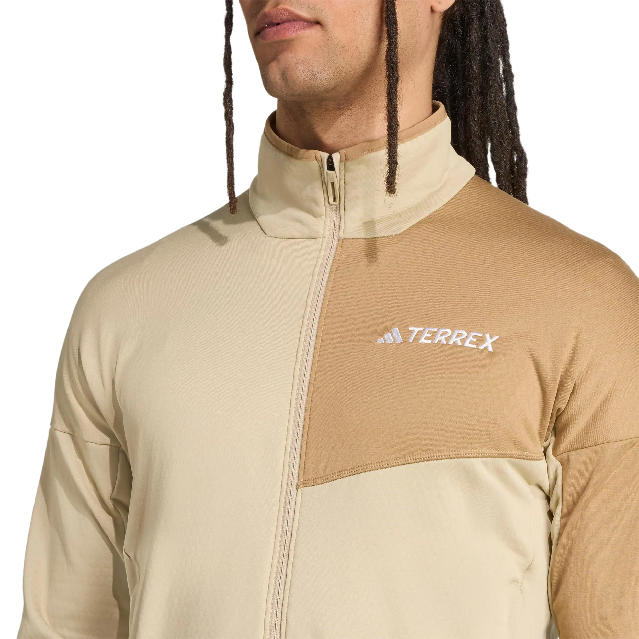 Terrex XPR Light Fleece Laufjacke Herren-Creme - Image 7