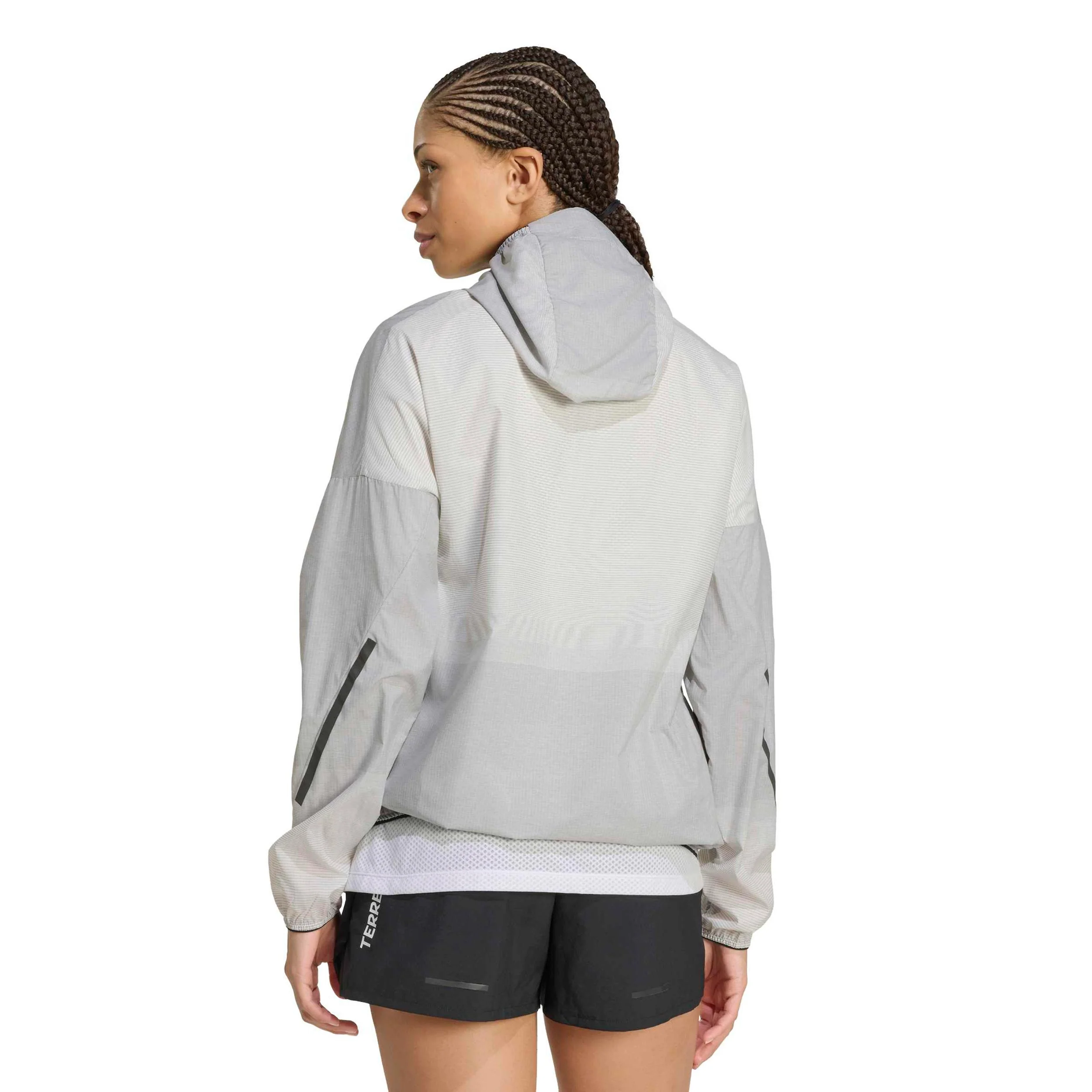 Terrex XPR Light  Laufjacke Damen - grau, schwarz - Image 3