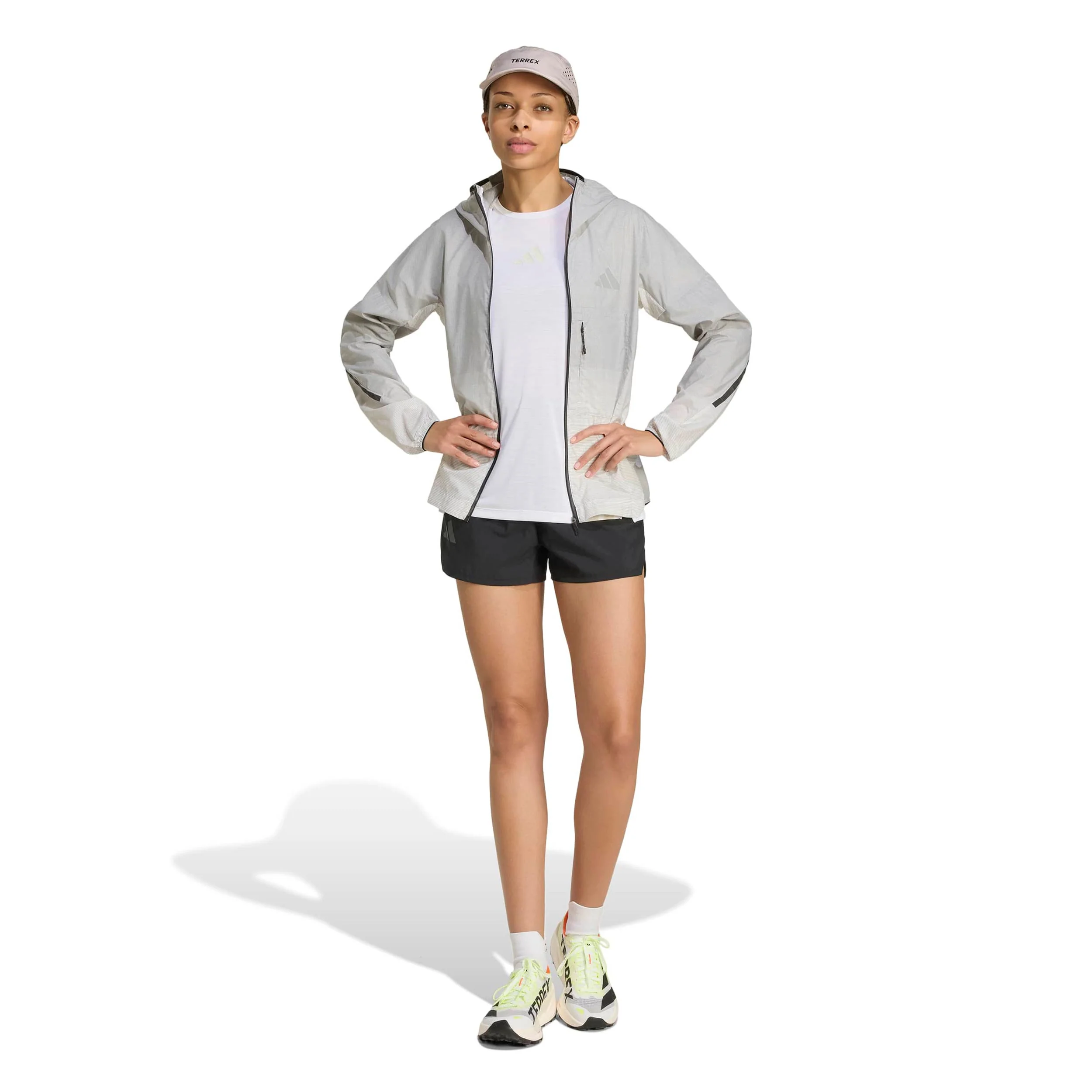 Terrex XPR Light  Laufjacke Damen - grau, schwarz - Image 5