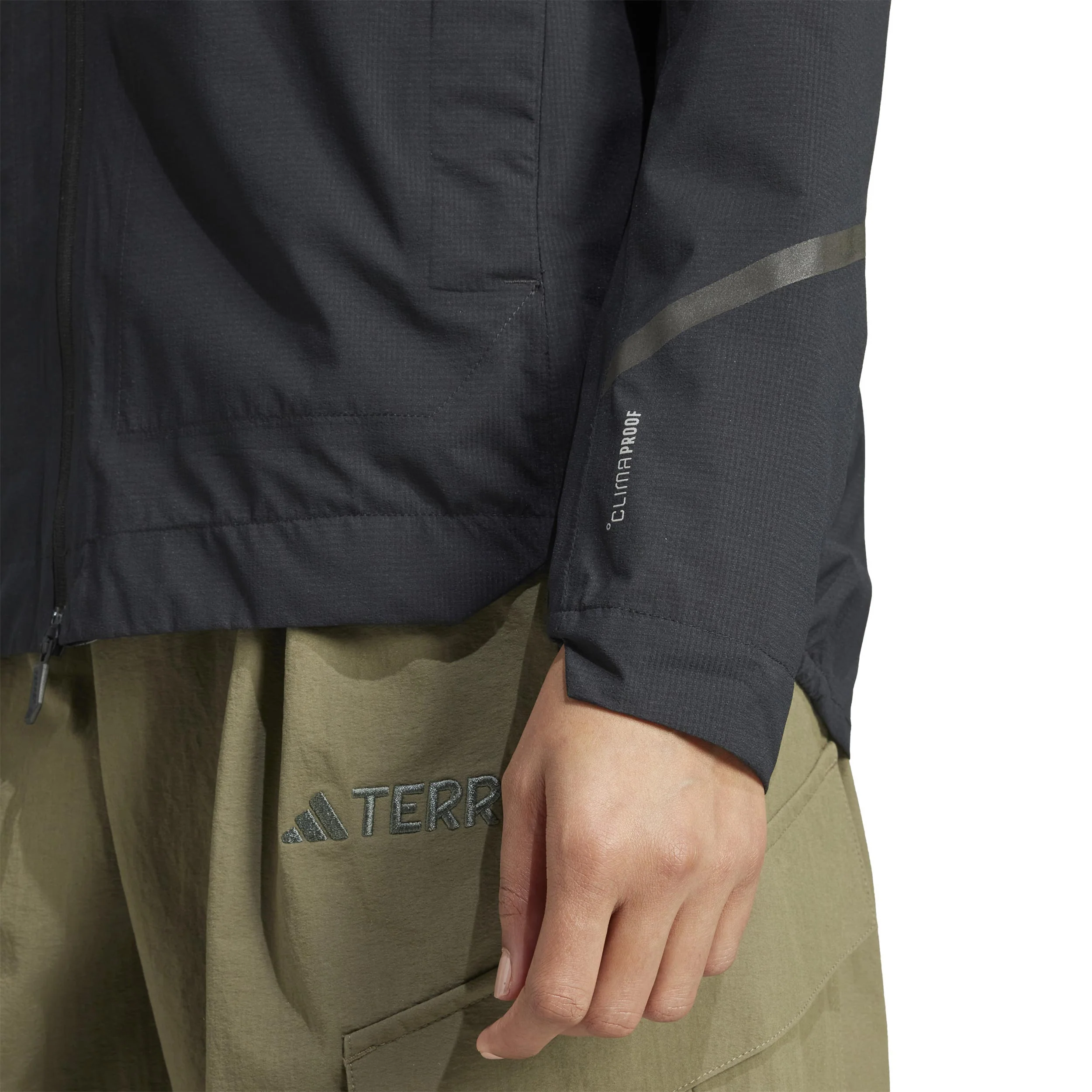 Terrex XPR Light Rain Laufjacke Damen-Schwarz - Image 6