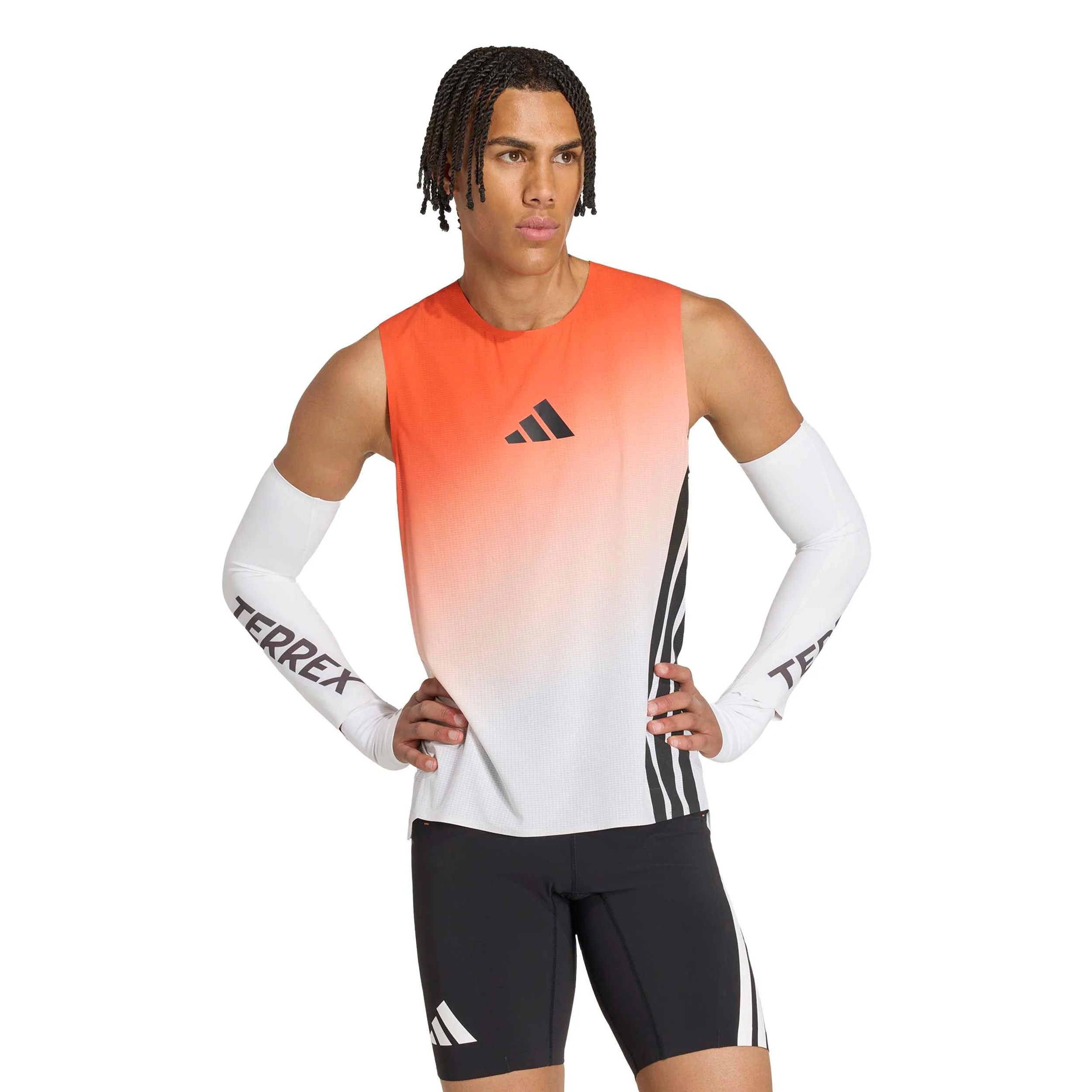 Terrex XPR Pro  Laufshirt Herren-weiß, orange - Image 2