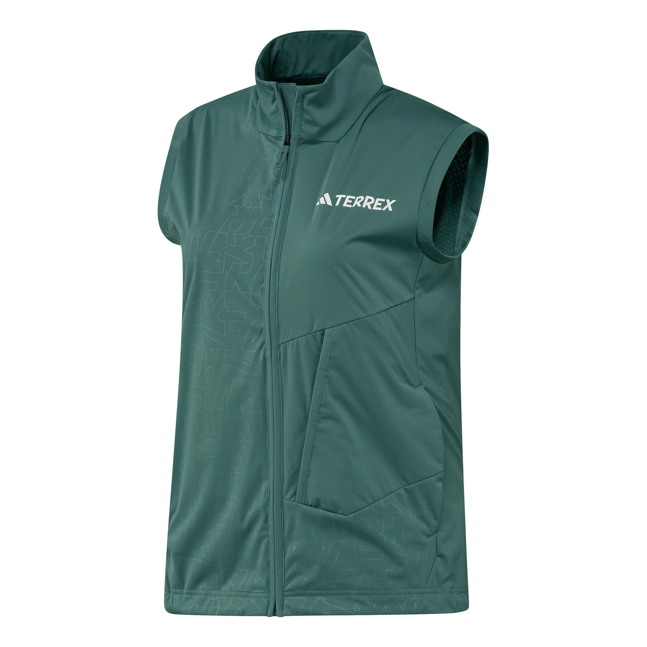 Terrex XPR Softshell Laufweste Damen-grün