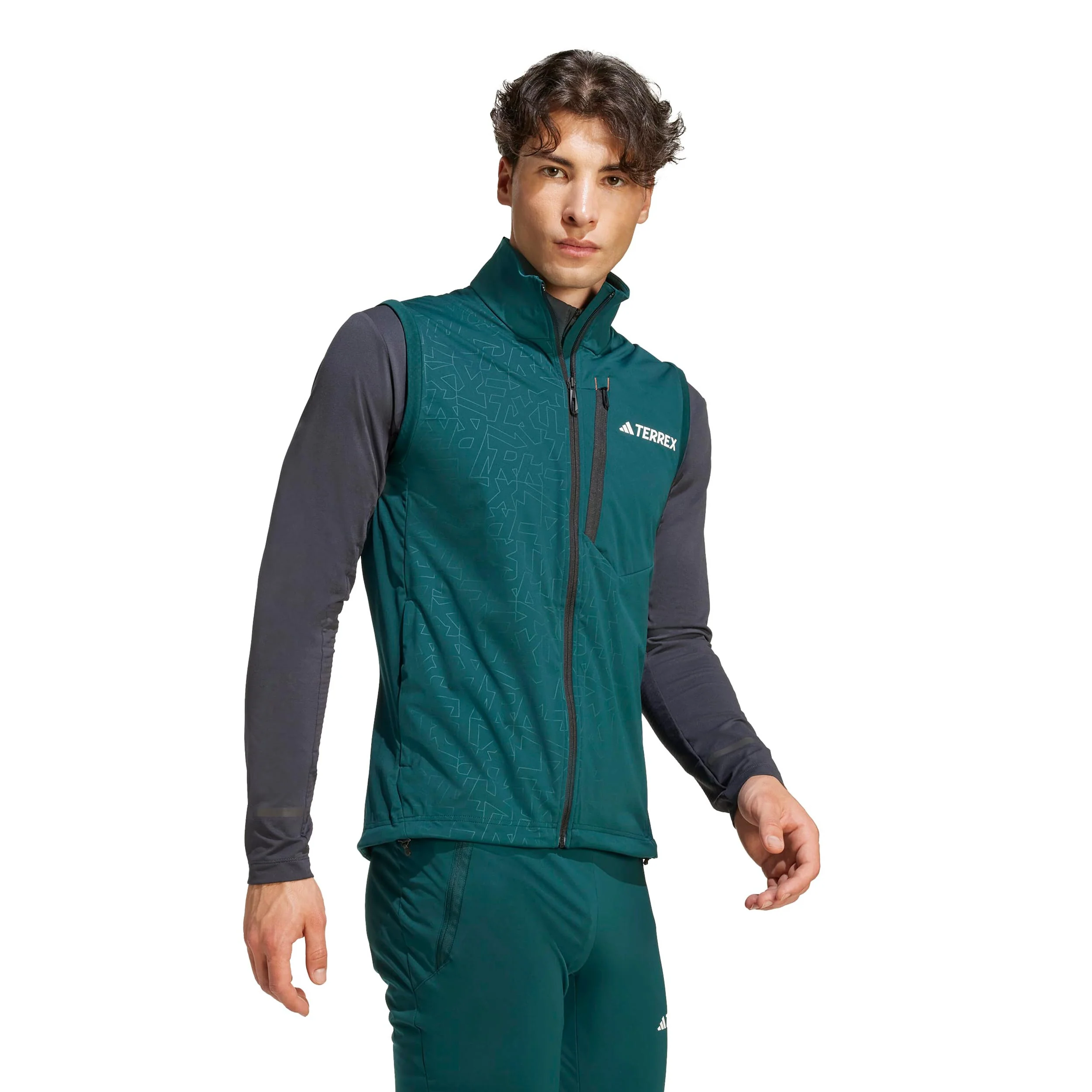 Terrex XPR Softshell Laufweste Herren-grün - Image 4