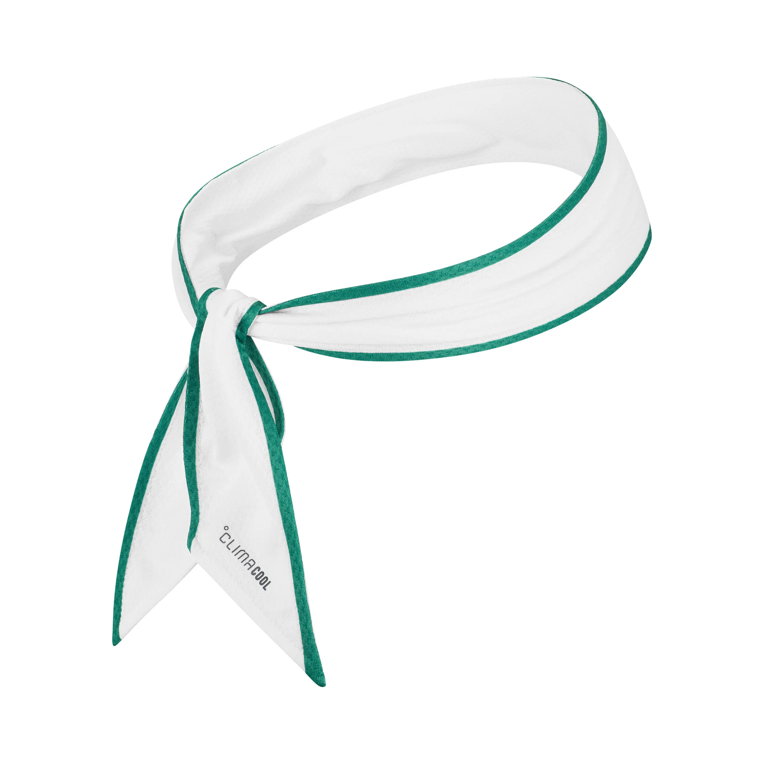 Tieband Bandana Unisex - weiß, grün - Image 2