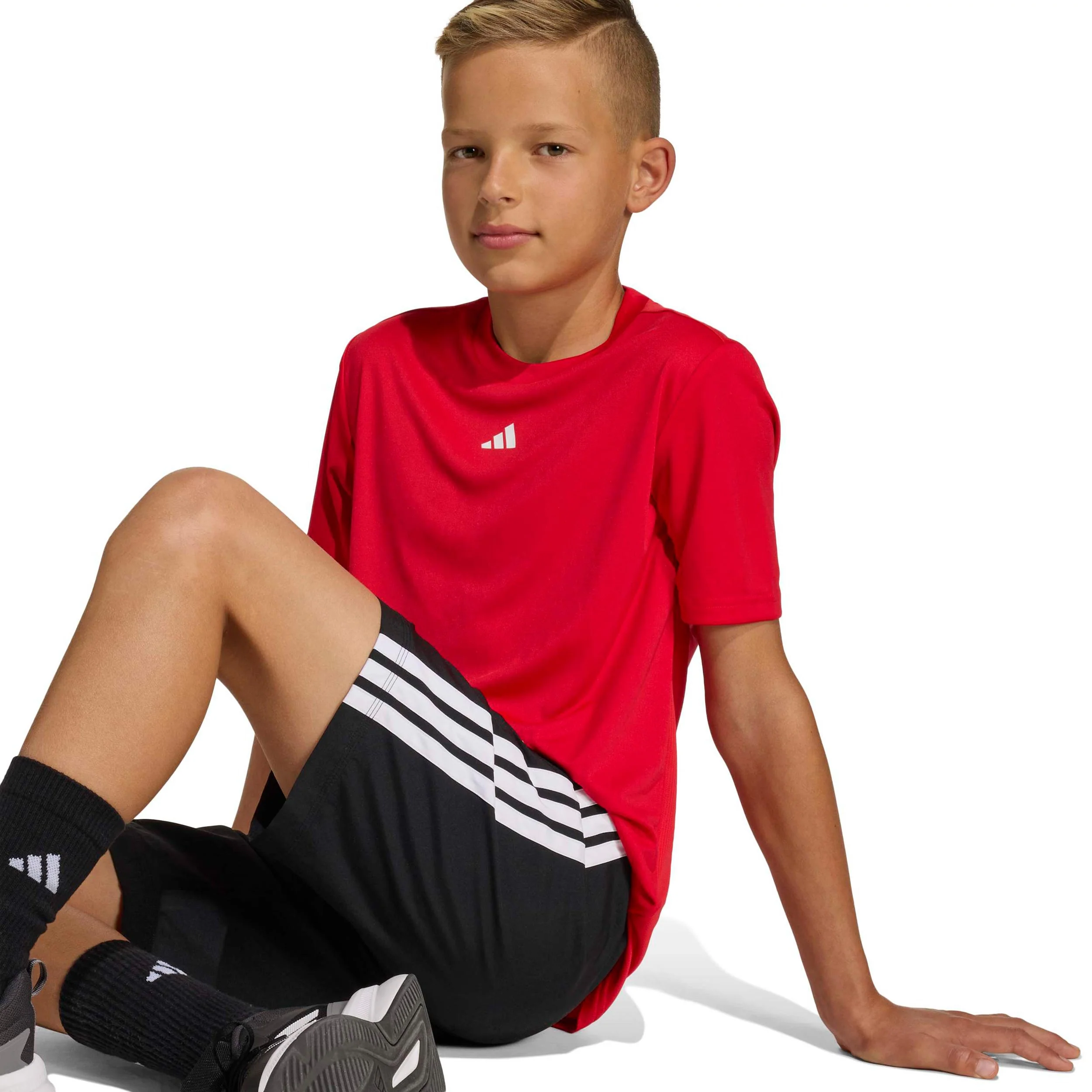 Train Essentials Logo T-Shirt Kinder - rot - Image 5