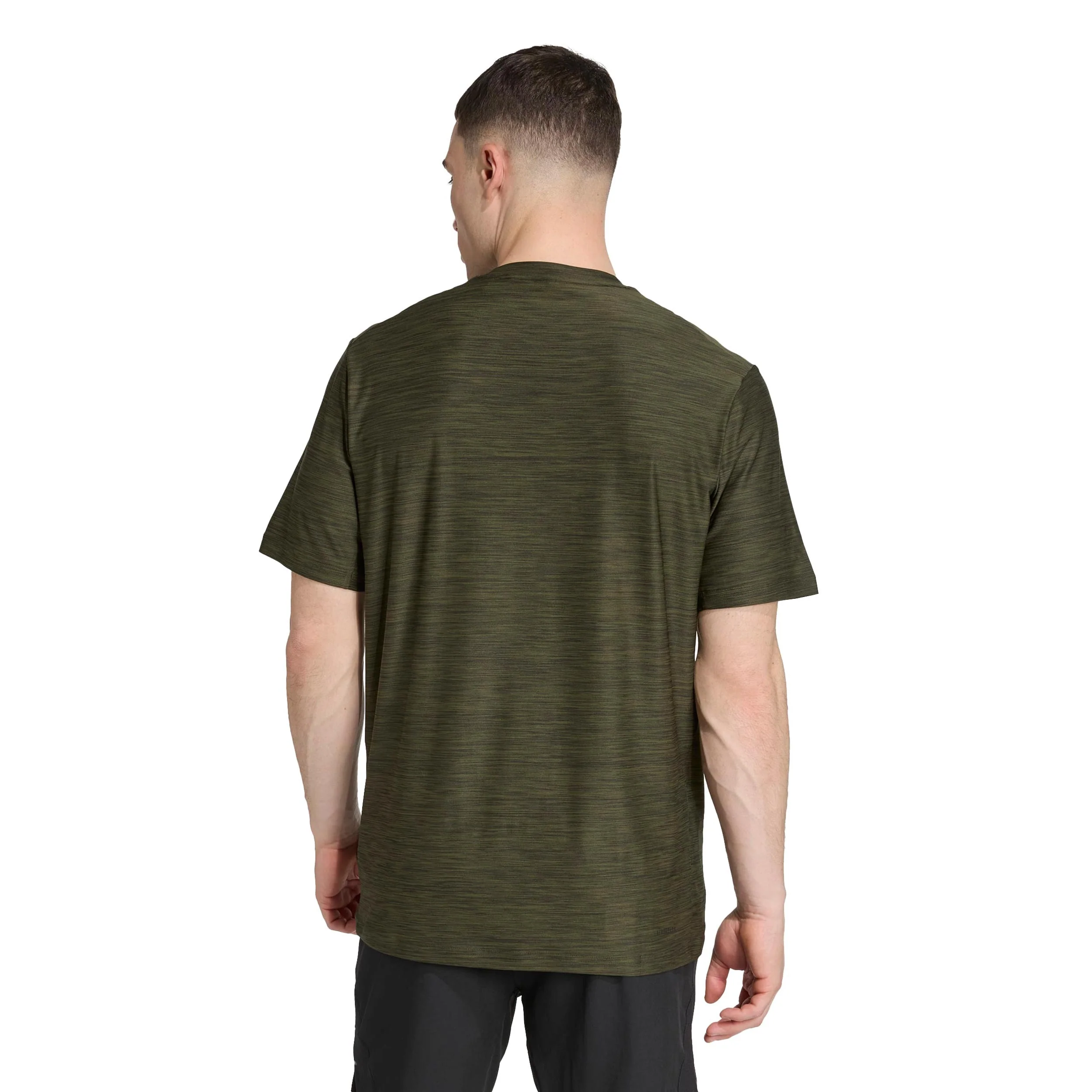 Training Essential Stretch T-Shirt Herren-dunkelgrün - Image 3