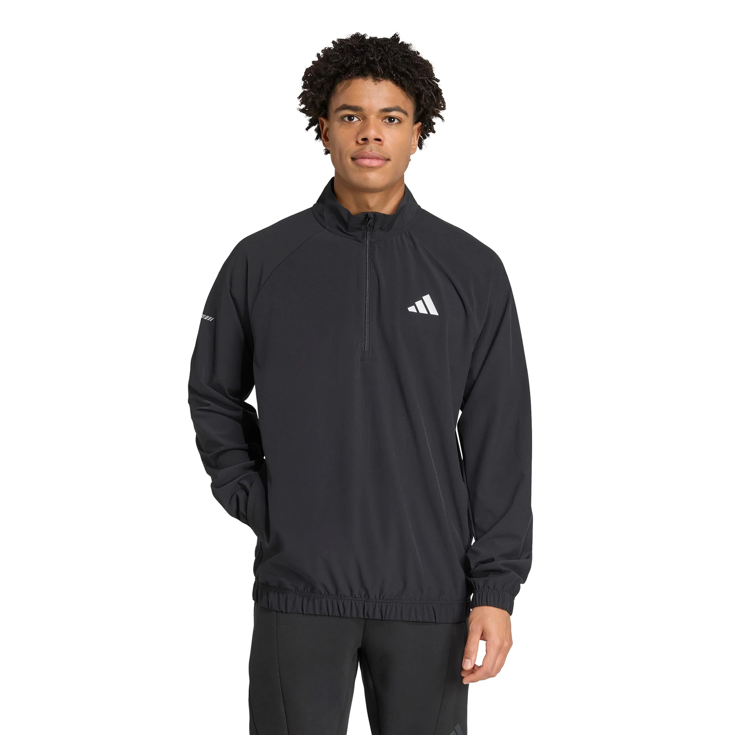 Training Essential Trainingsjacke Herren-schwarz - Image 2