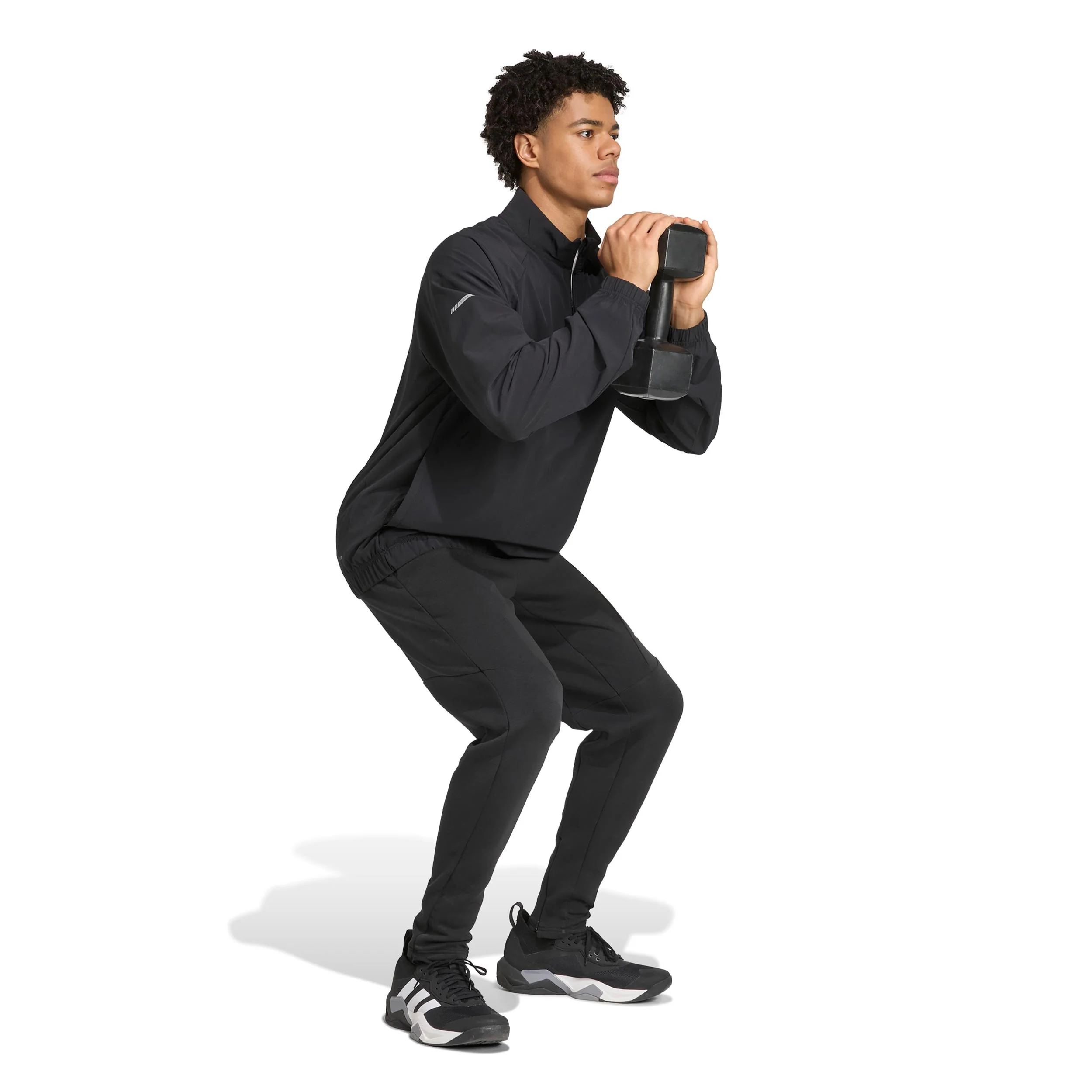 Training Essential Trainingsjacke Herren-schwarz - Image 4